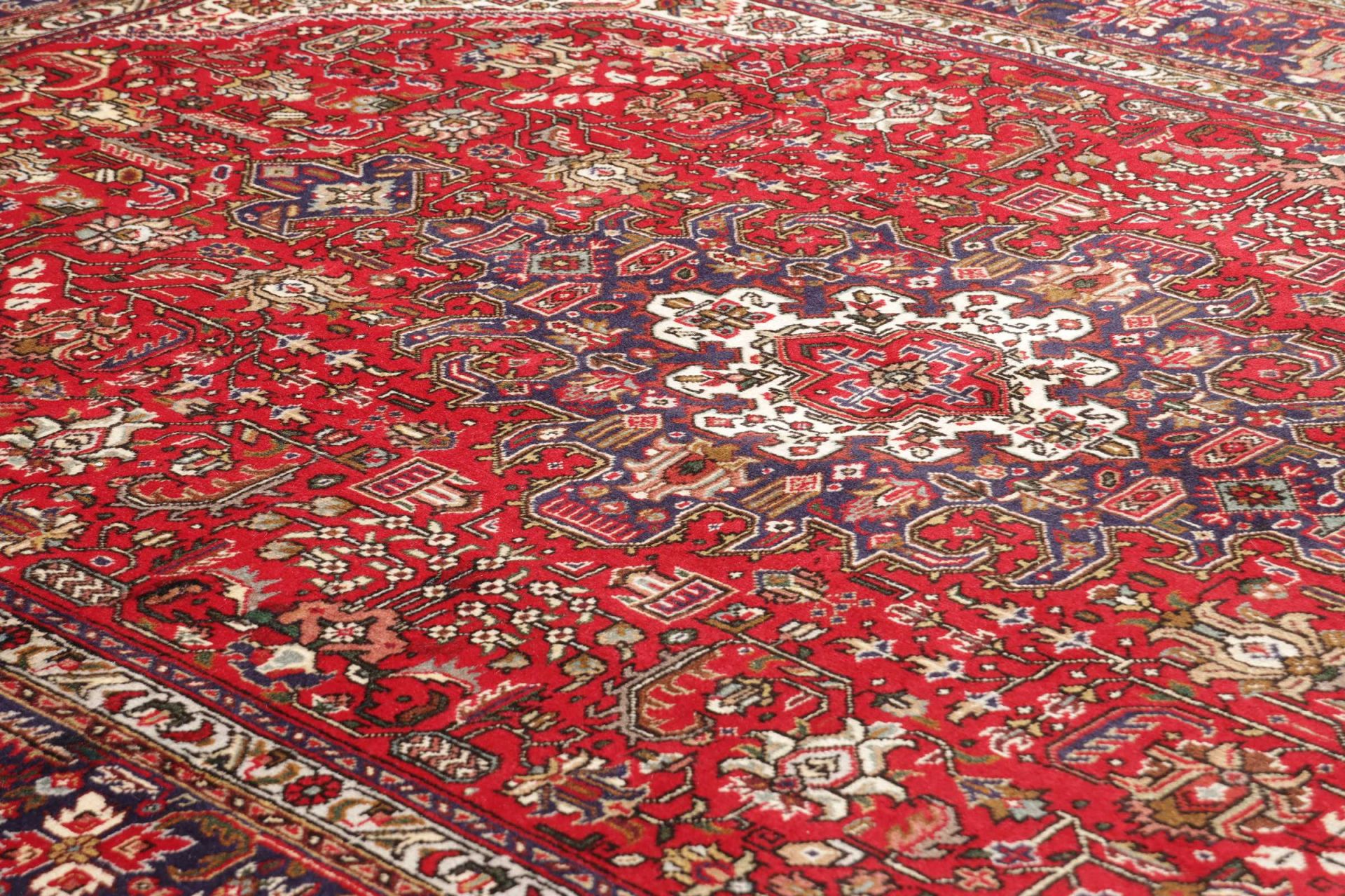 Täbriz Perserteppich 205 × 303 cm aus Wolle, handgeknüpft