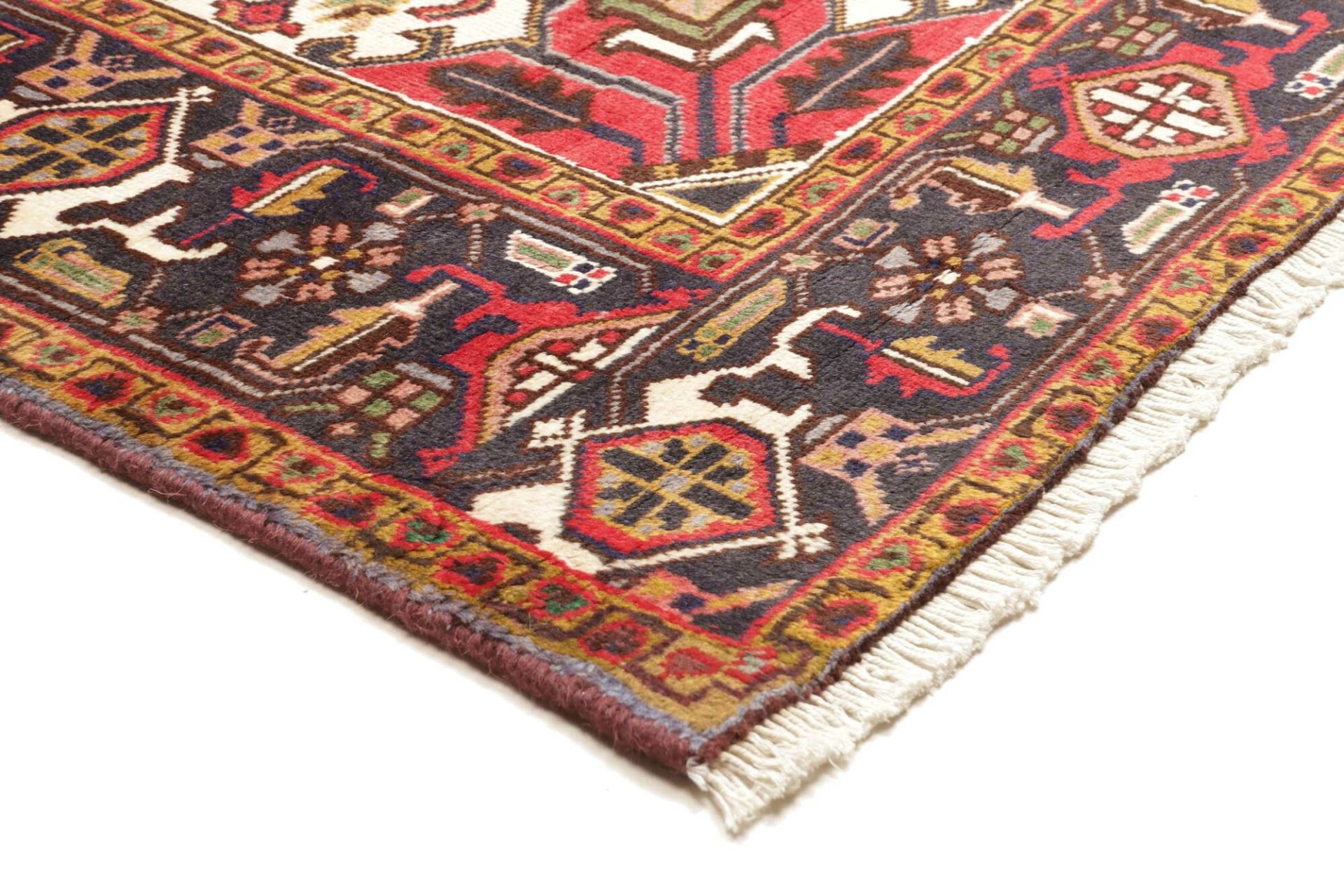 Heriz Perserteppich aus Iran, 196 × 279 cm