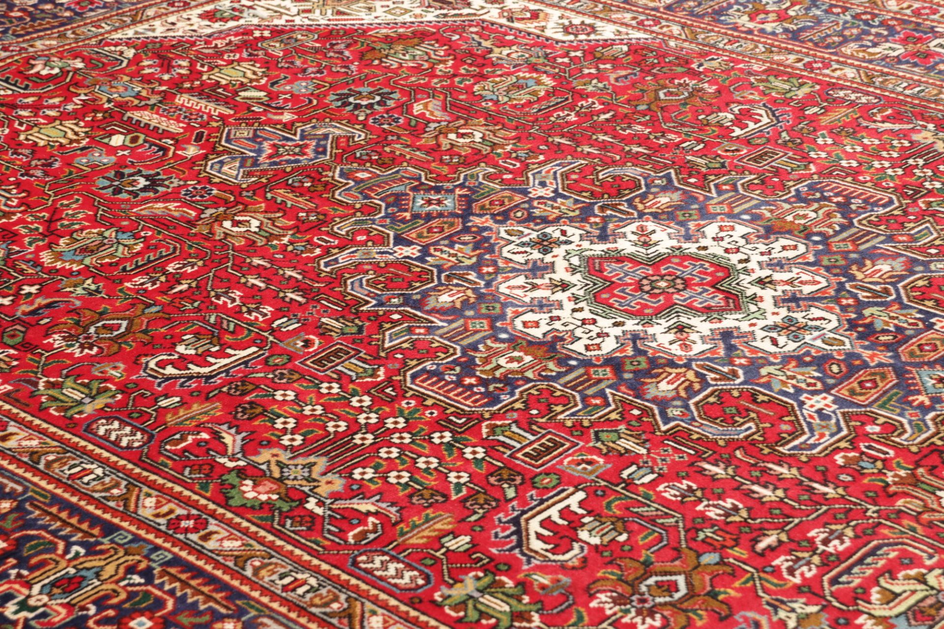 Handgeknüpfter Täbriz Perserteppich, 201 × 299 cm, Wolle