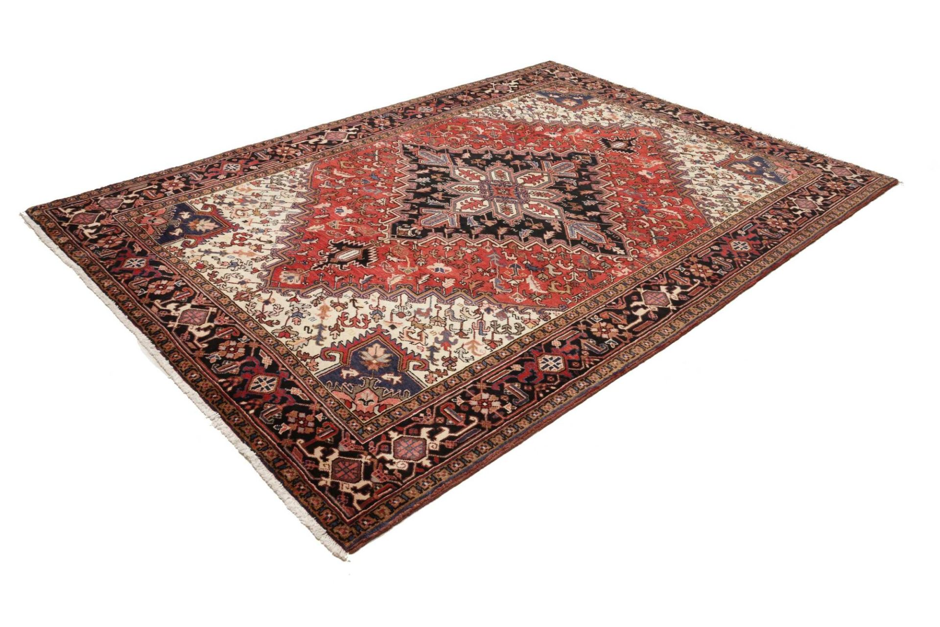 Handgeknüpfter Heriz Perserteppich 213 × 301 cm