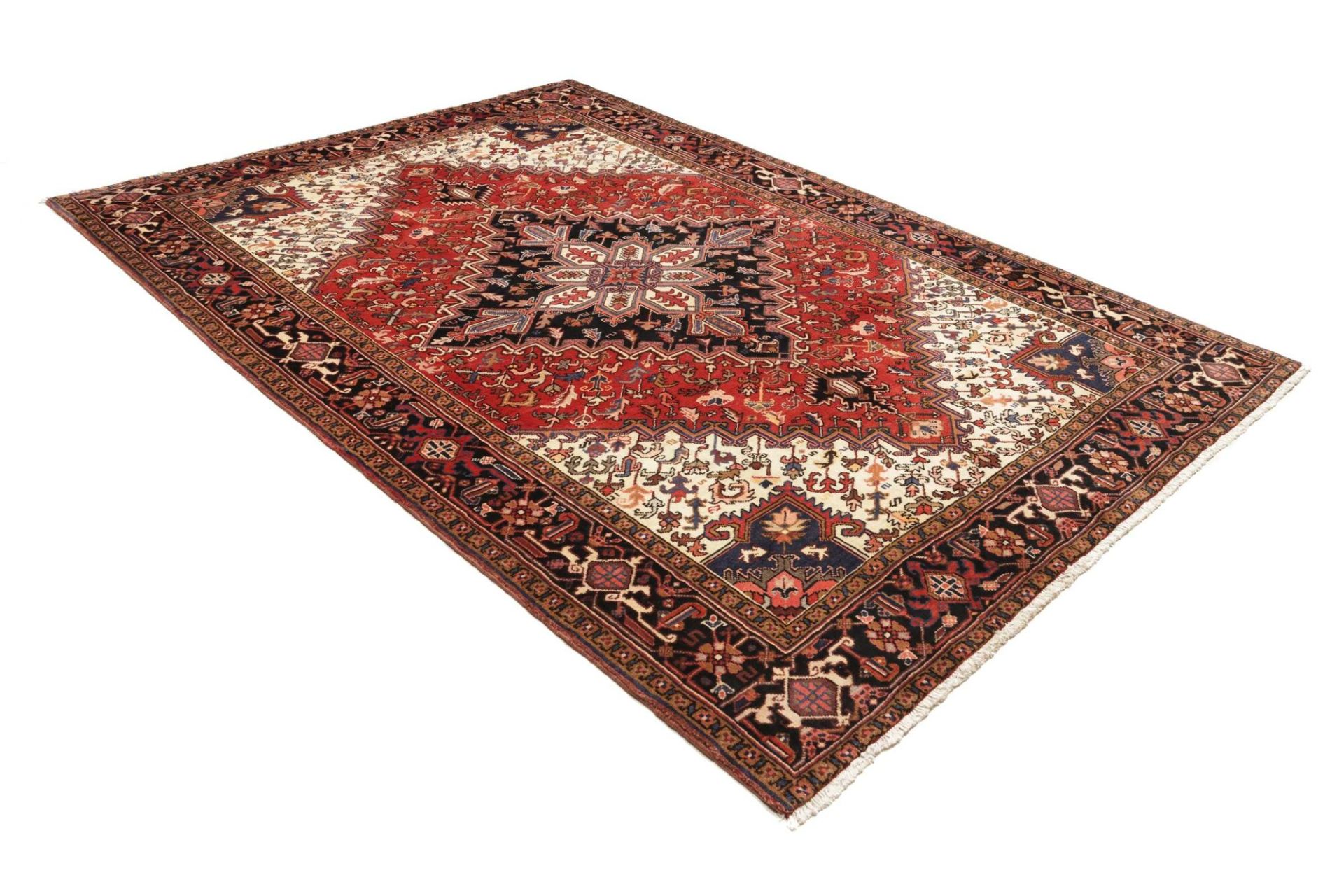Handgeknüpfter Heriz Perserteppich 213 × 301 cm