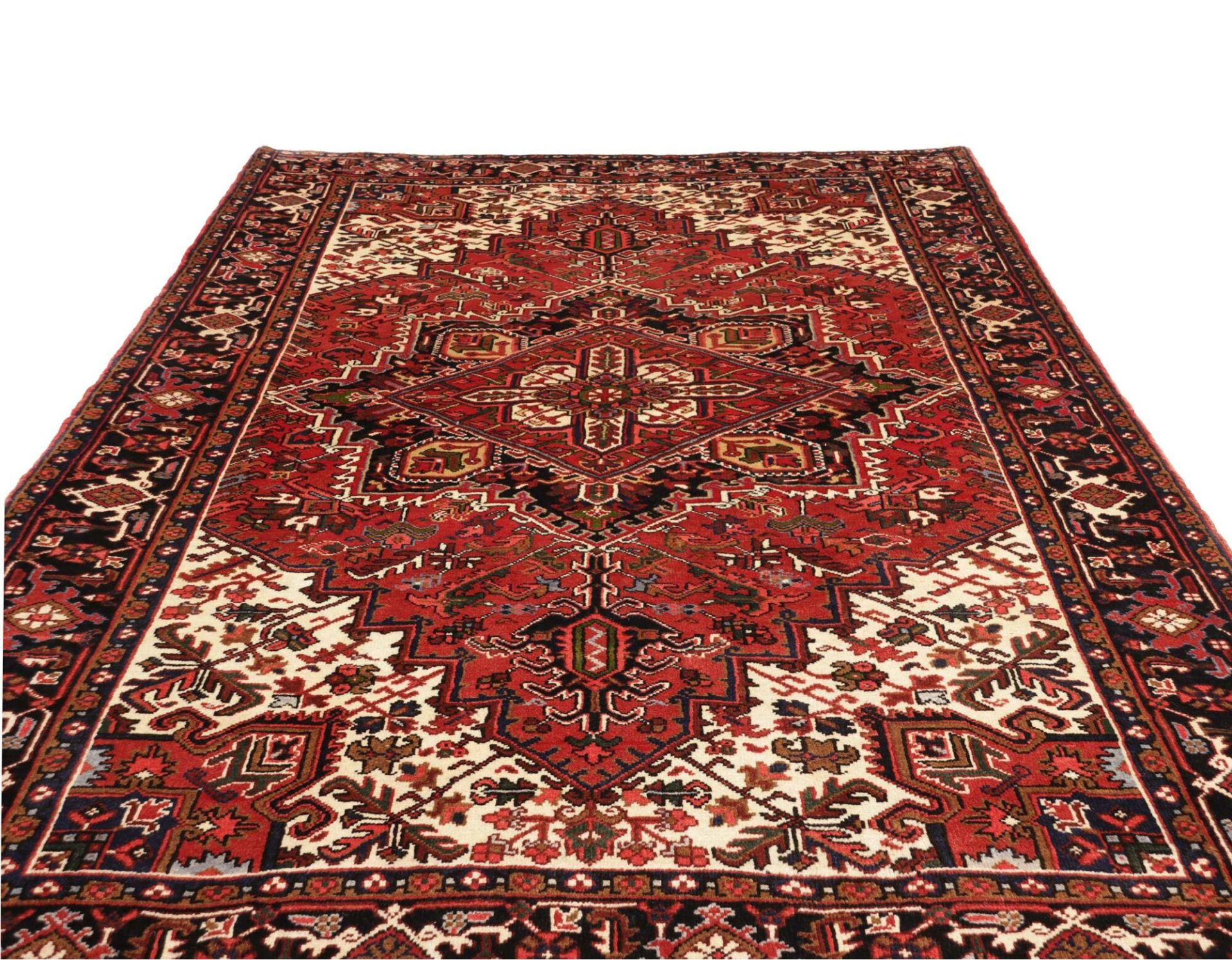 Heriz Perserteppich aus Iran, 207 × 306 cm
