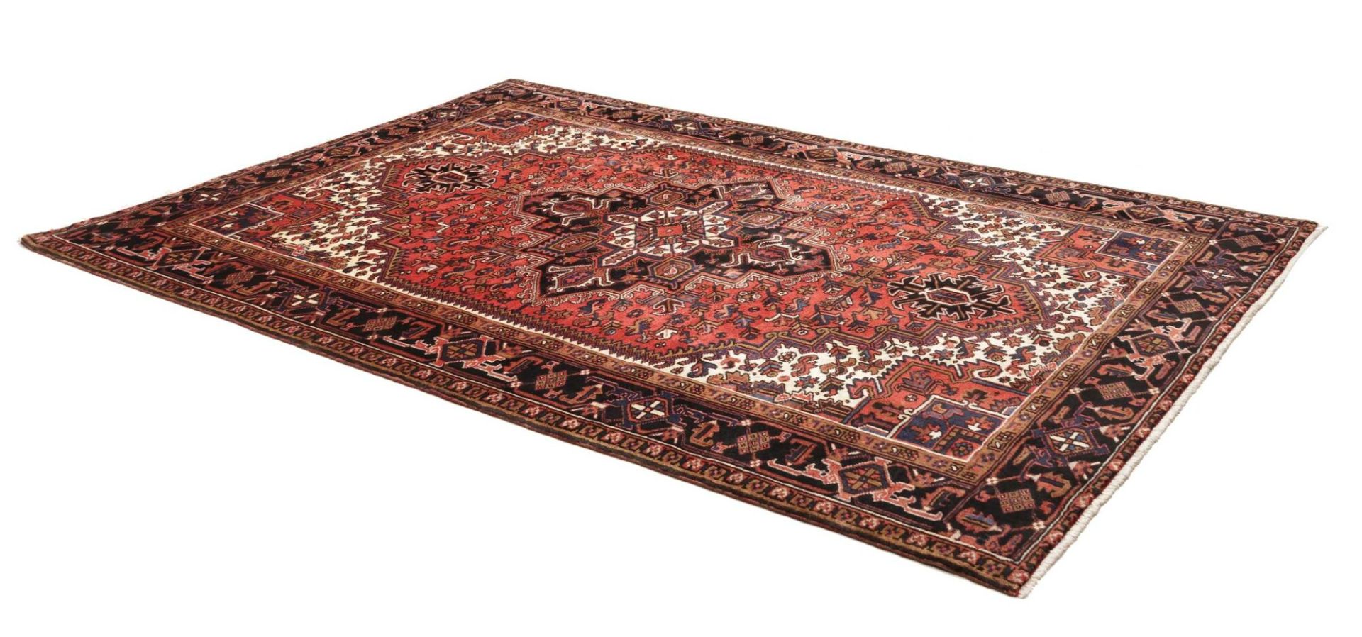 Heriz Perserteppich aus Iran, 203 × 291 cm