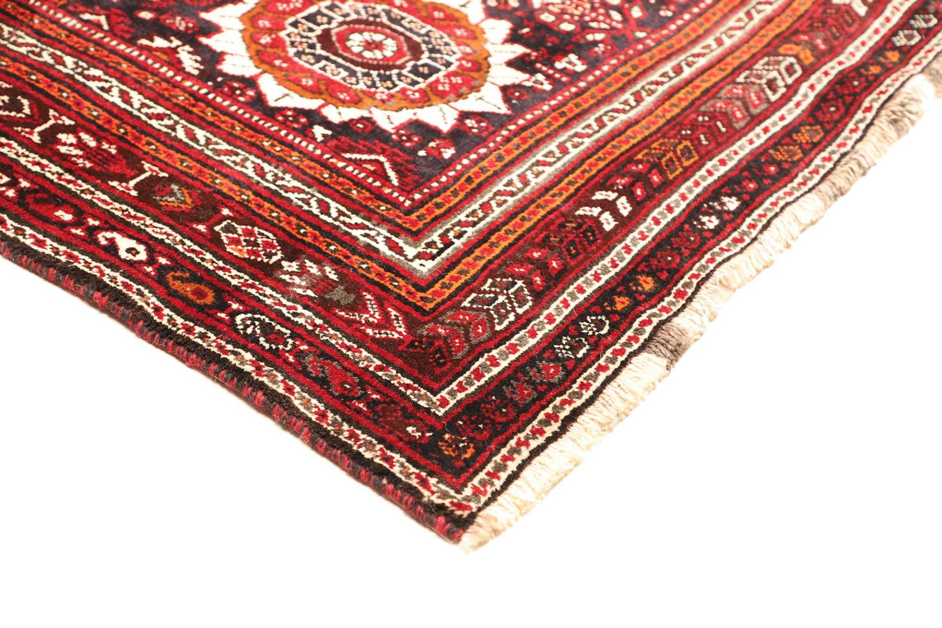 Handgeknüpfter Shiraz Perserteppich 219 × 307 cm