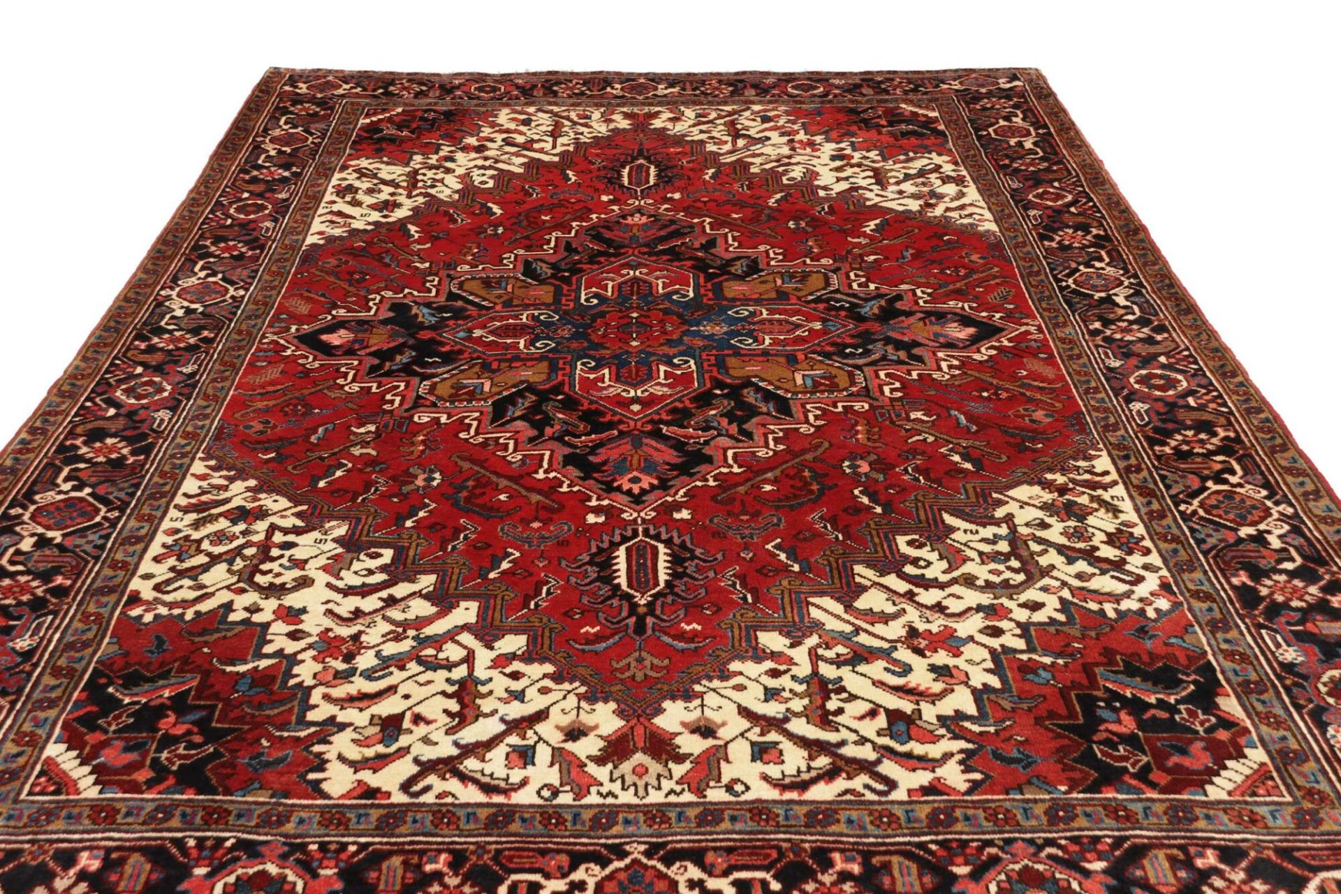 Heriz Perserteppich aus Iran, 209 × 302 cm