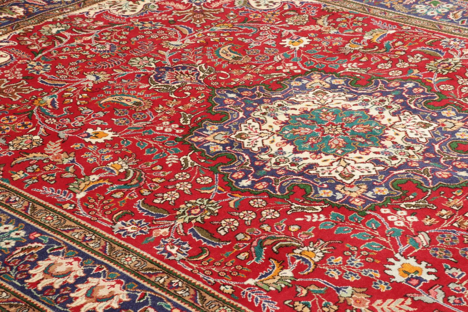 Handgeknüpfter Täbriz Perserteppich, 201 × 307 cm, Wolle