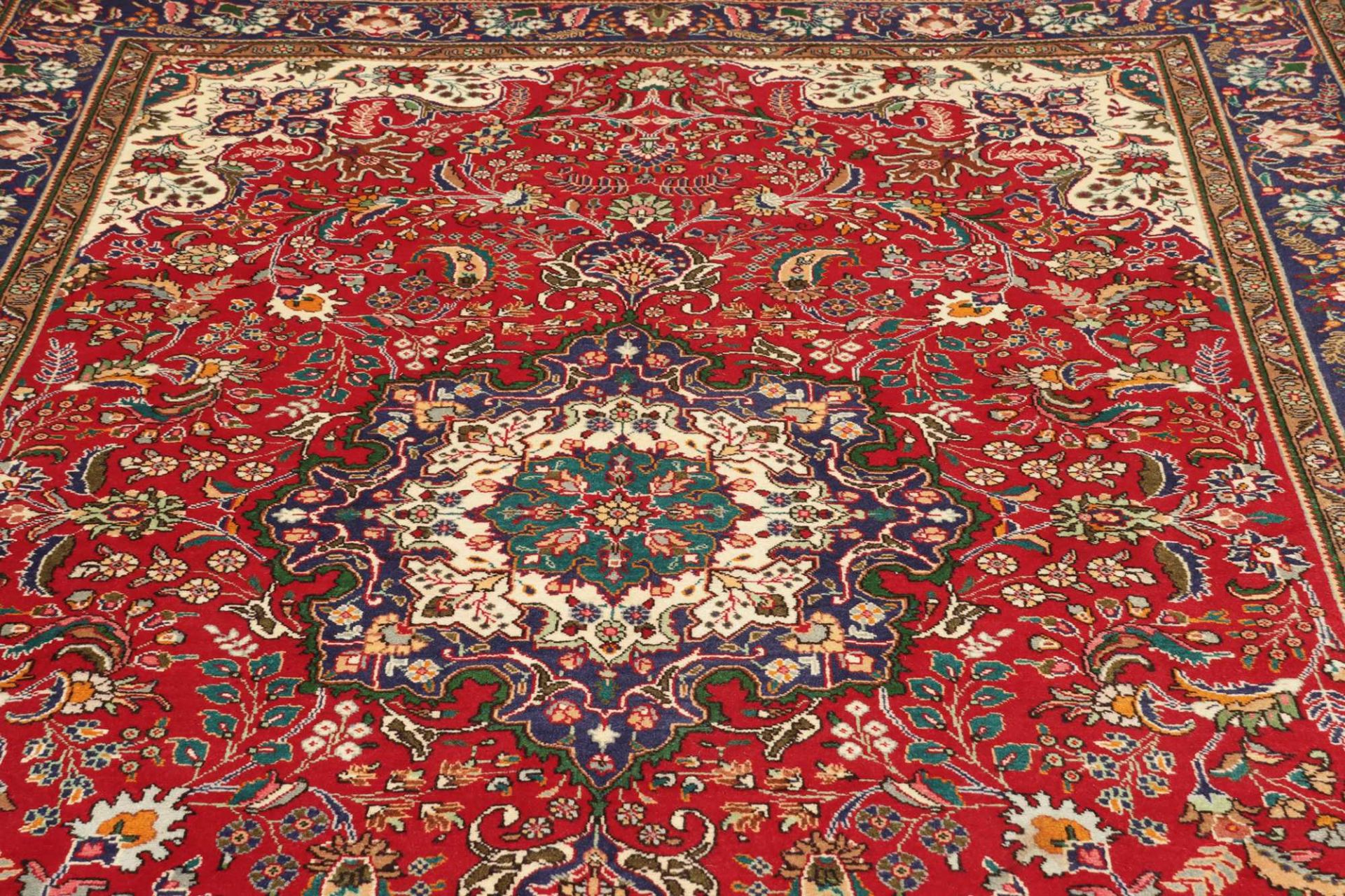 Handgeknüpfter Täbriz Perserteppich, 201 × 307 cm, Wolle