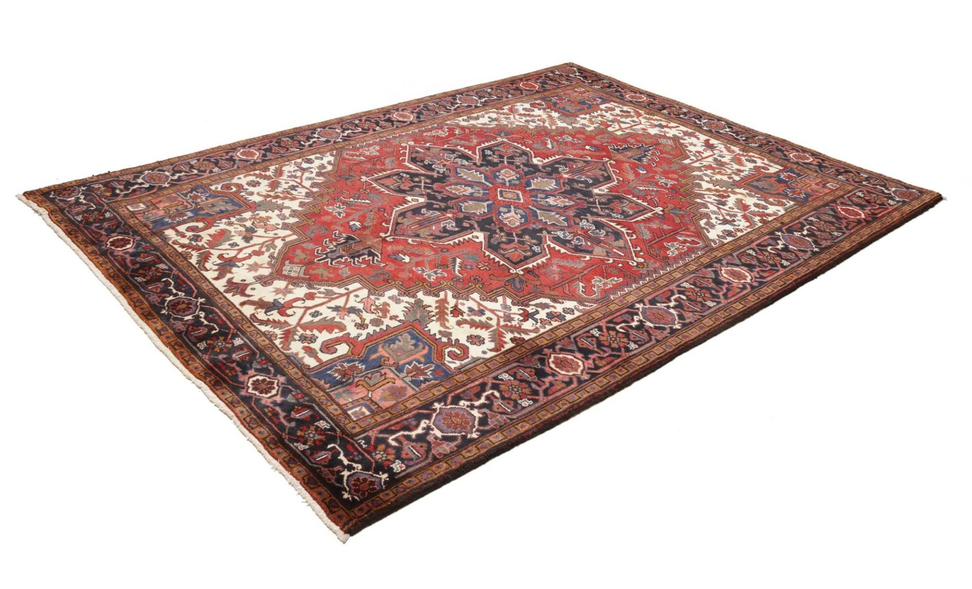 Heriz Perserteppich aus Iran, 211 × 286 cm