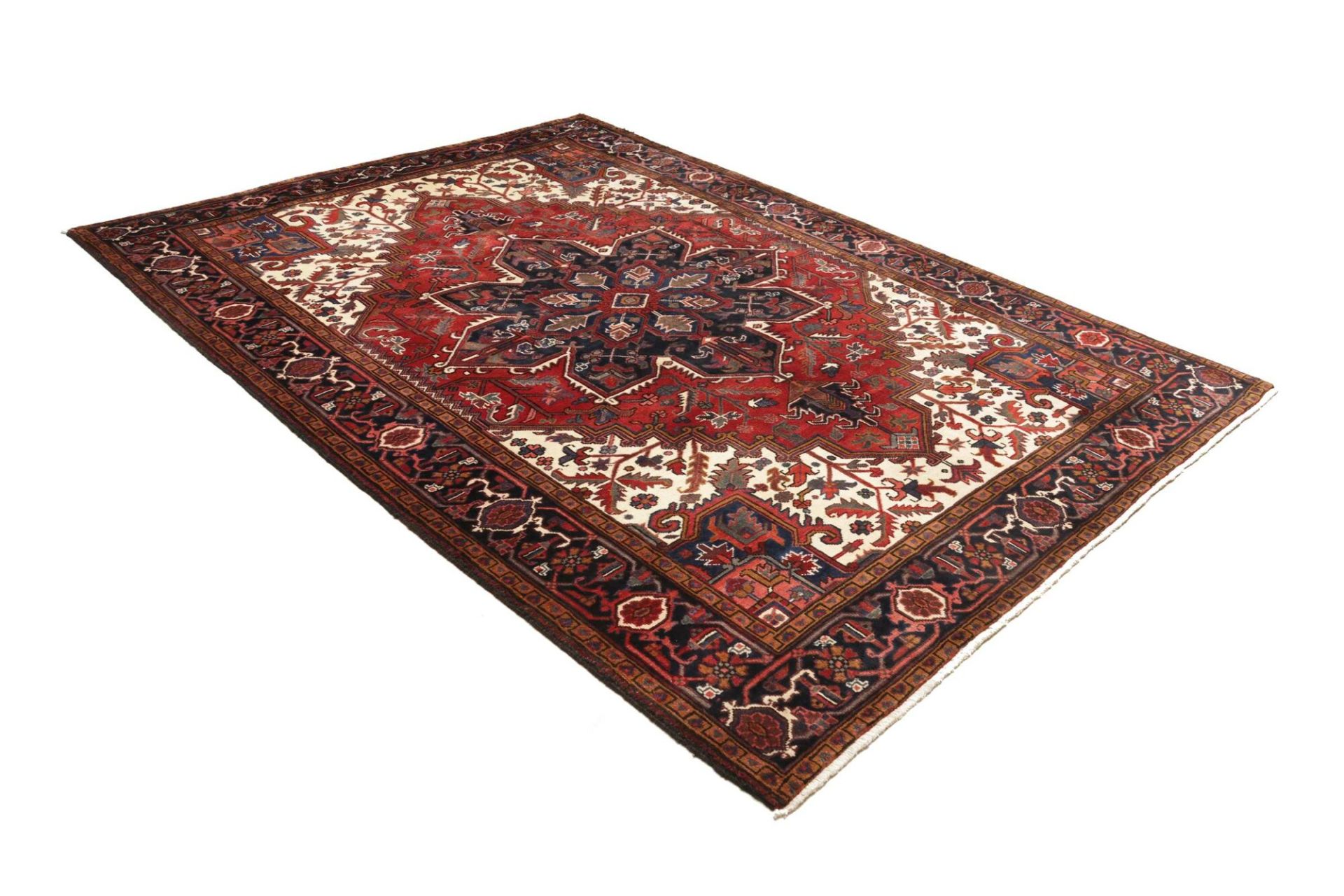 Heriz Perserteppich aus Iran, 211 × 286 cm