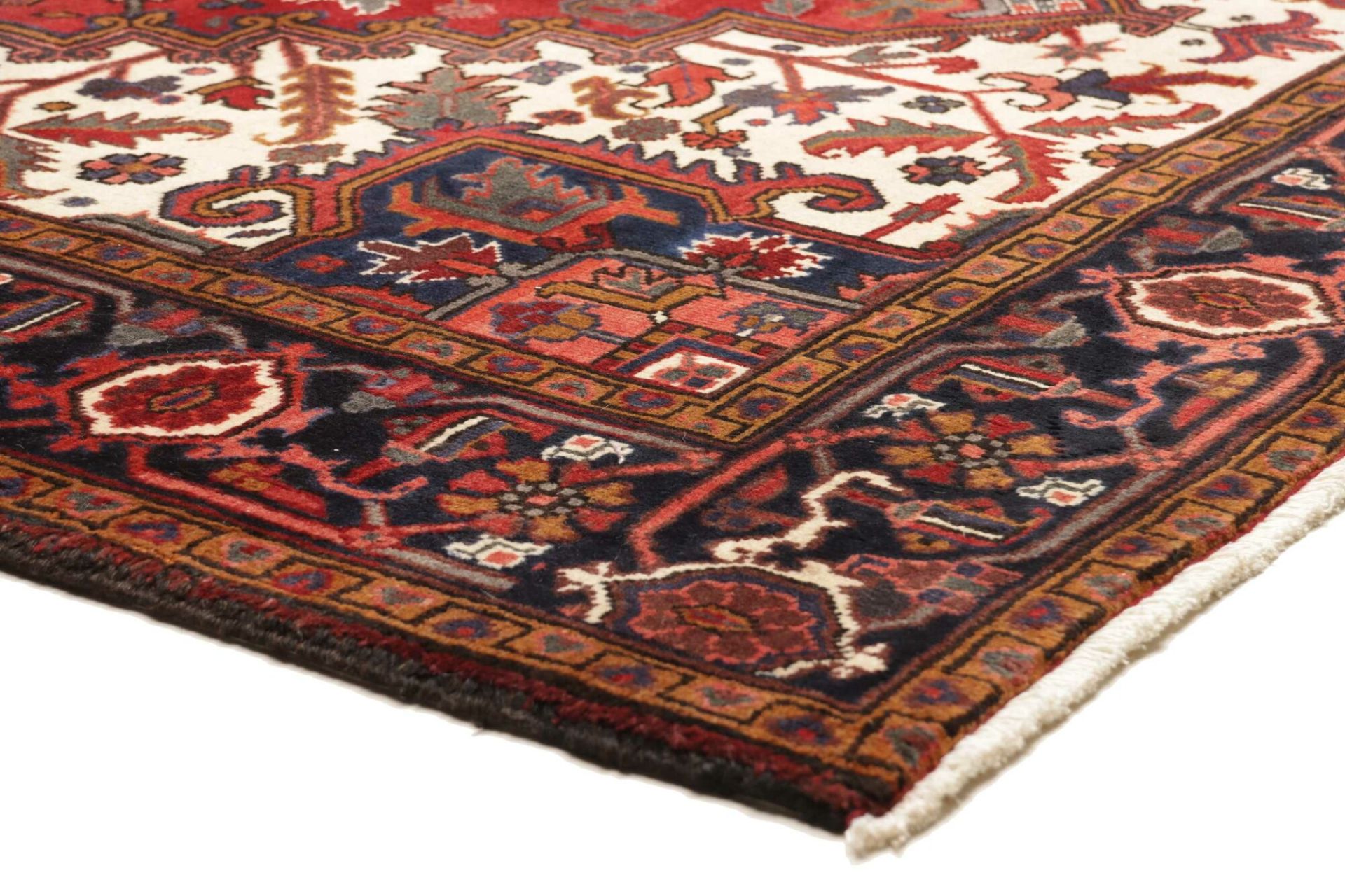Heriz Perserteppich aus Iran, 211 × 286 cm