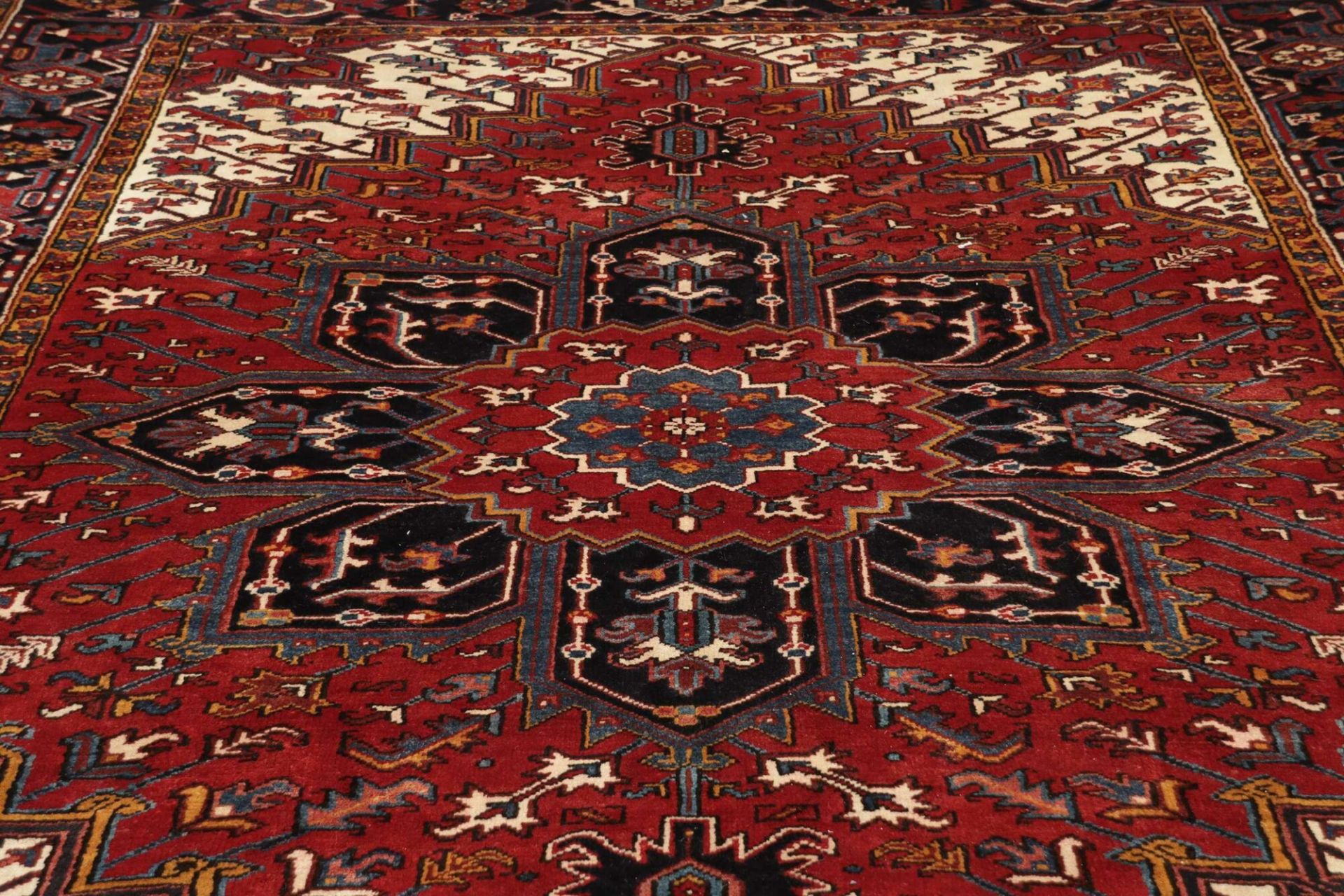 Handgeknüpfter Heriz Perserteppich, 207 × 289 cm, Wolle