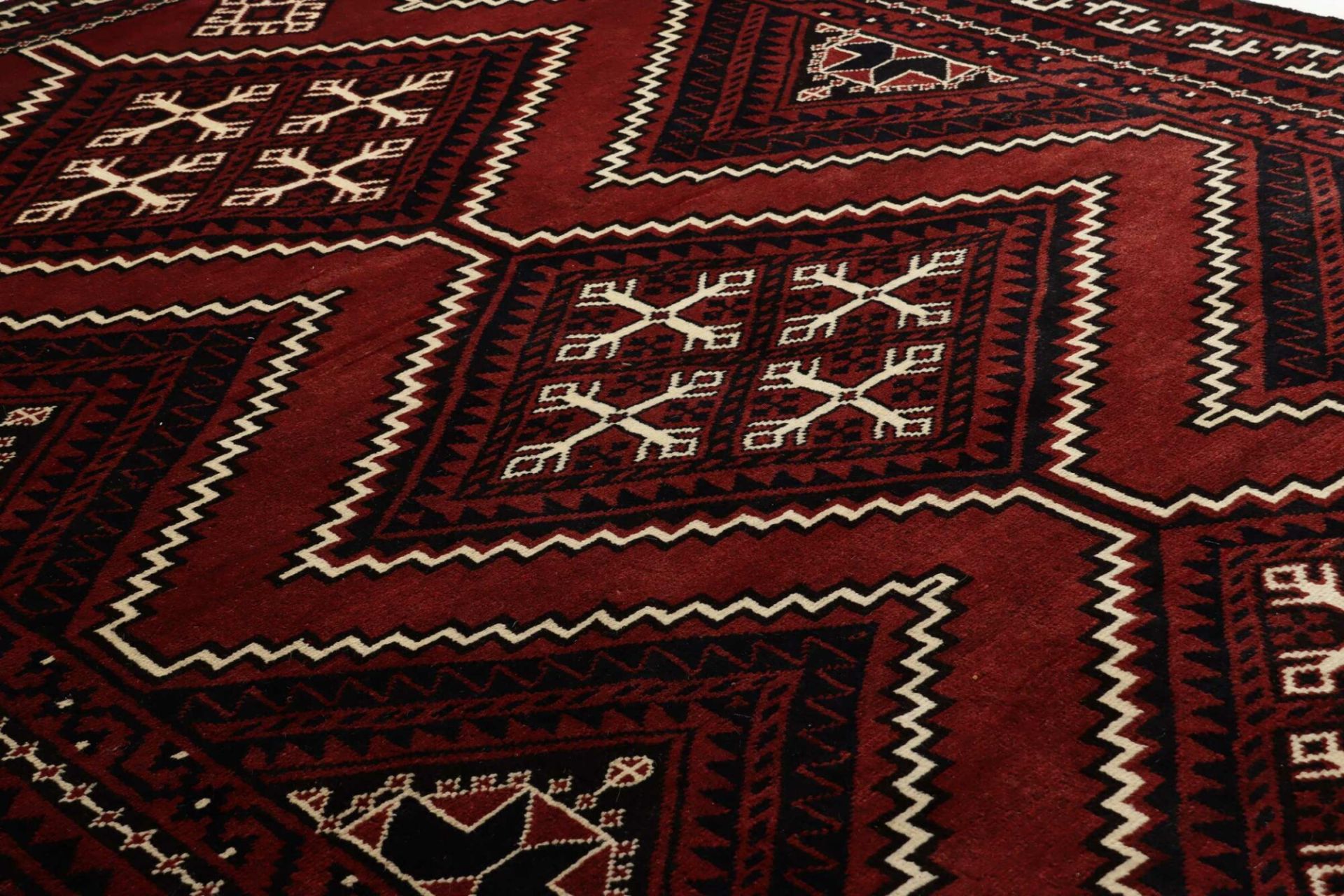 Handgeknüpfter Loribaft Perserteppich, 214 × 296 cm, Wolle