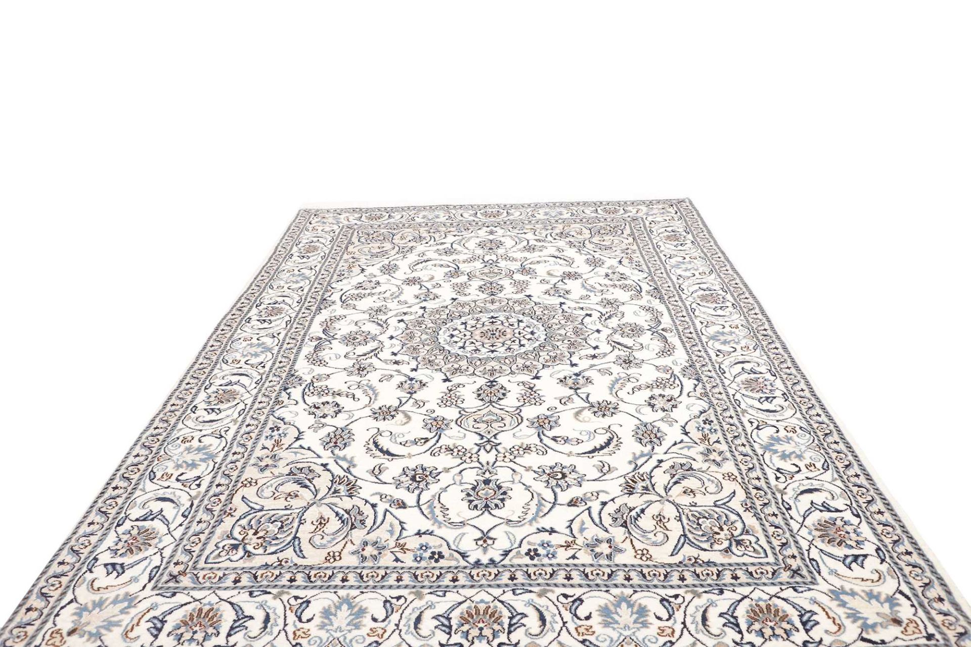 Nain Perserteppich 201 × 306 cm aus Wolle, handgeknüpft