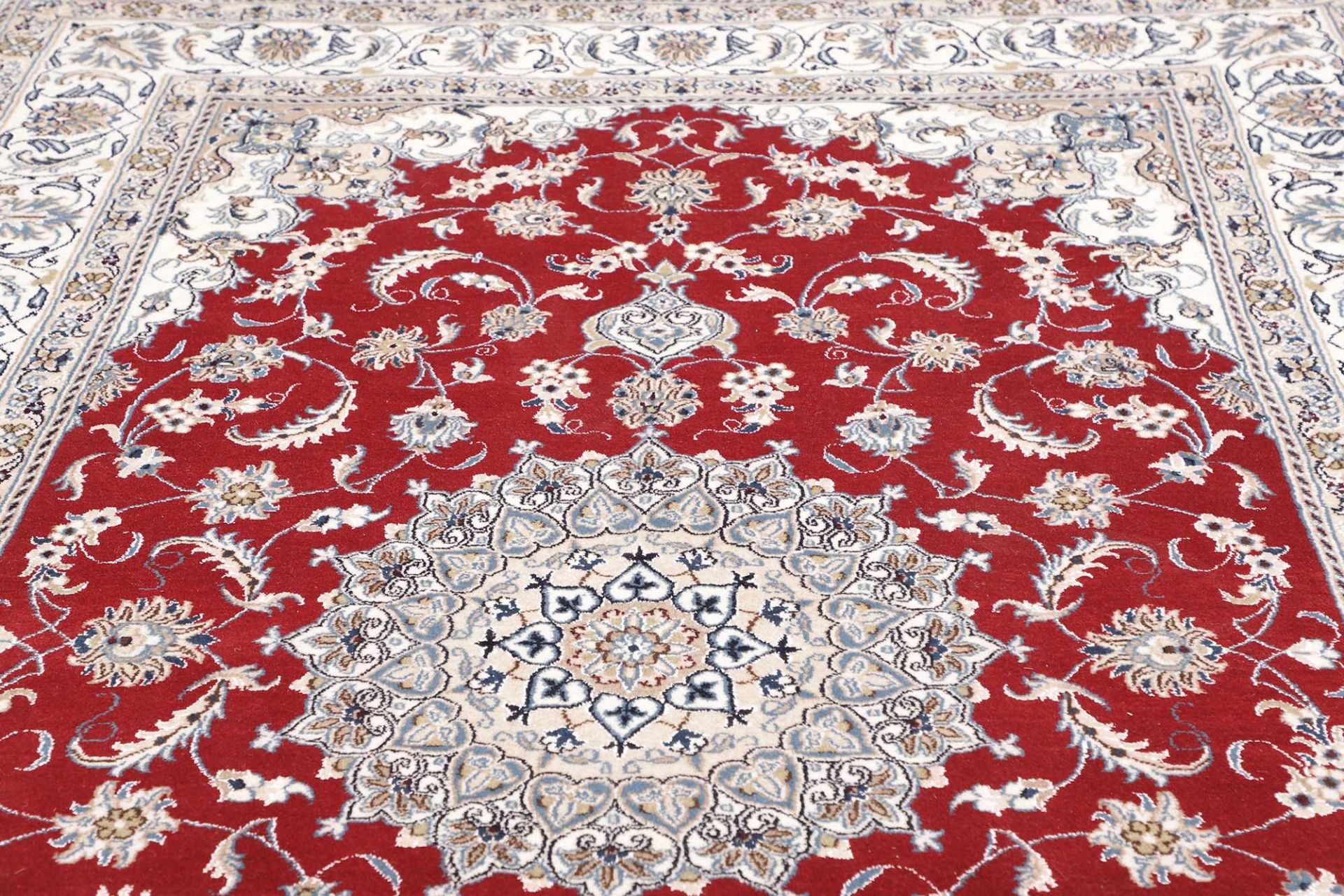 Handgeknüpfter Nain Perserteppich, 201 × 299 cm, Wolle