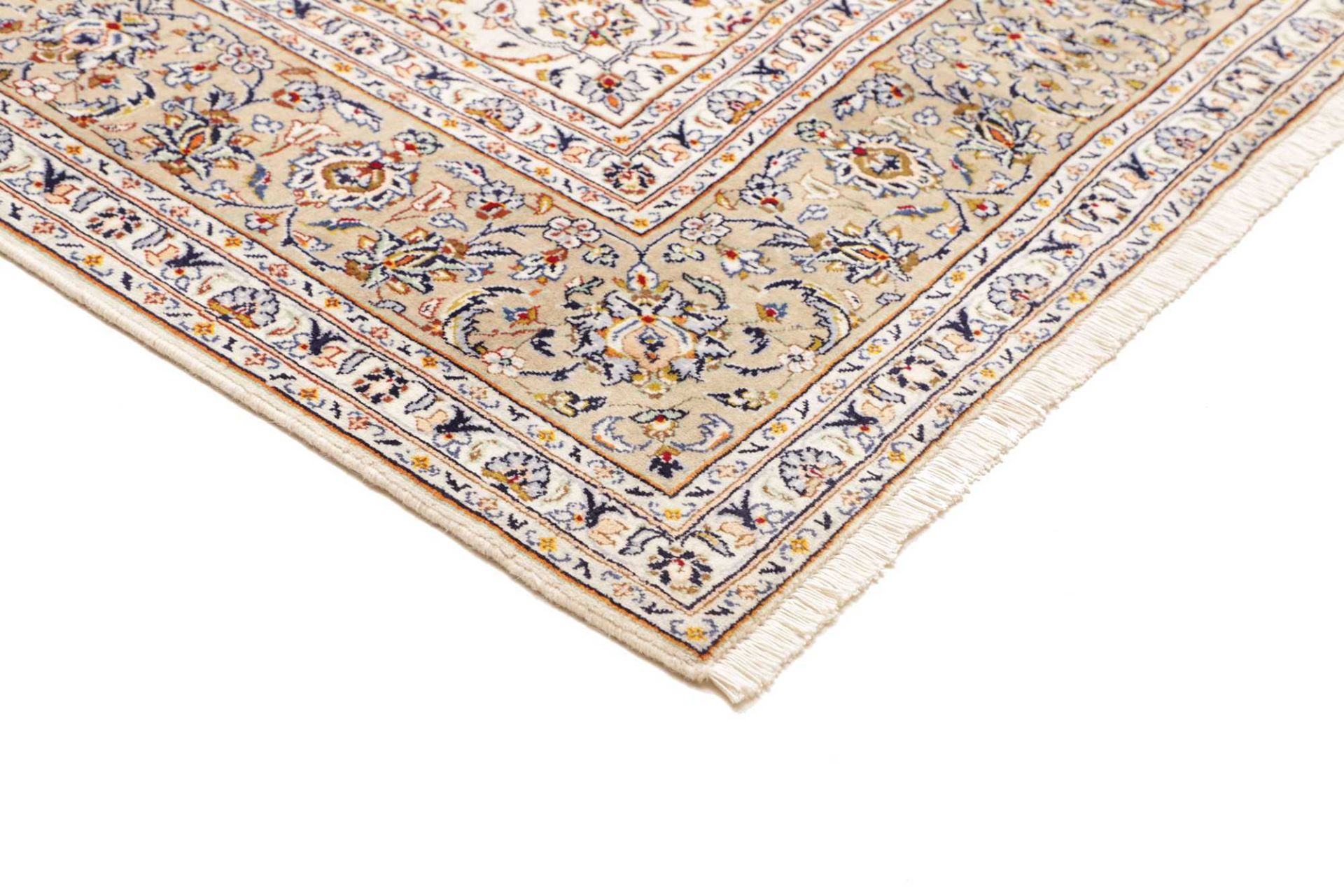 Kashan Perserteppich aus Iran, 206 × 324 cm