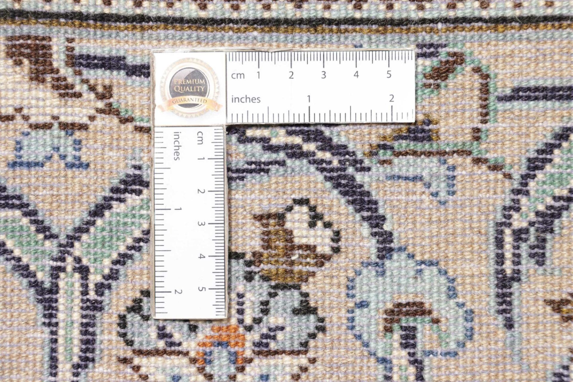 Kashan Perserteppich 198 × 312 cm aus Wolle, handgeknüpft