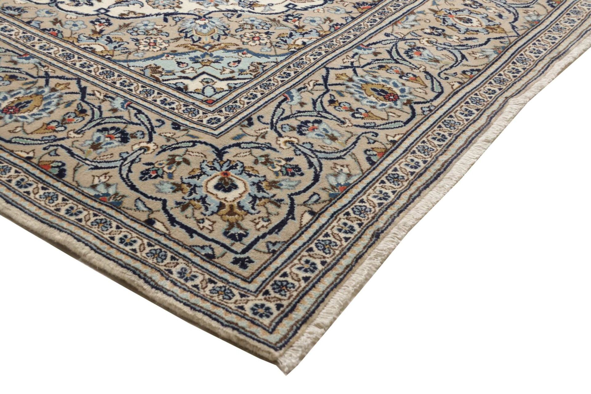 Handgeknüpfter Kashan Perserteppich 203 × 321 cm
