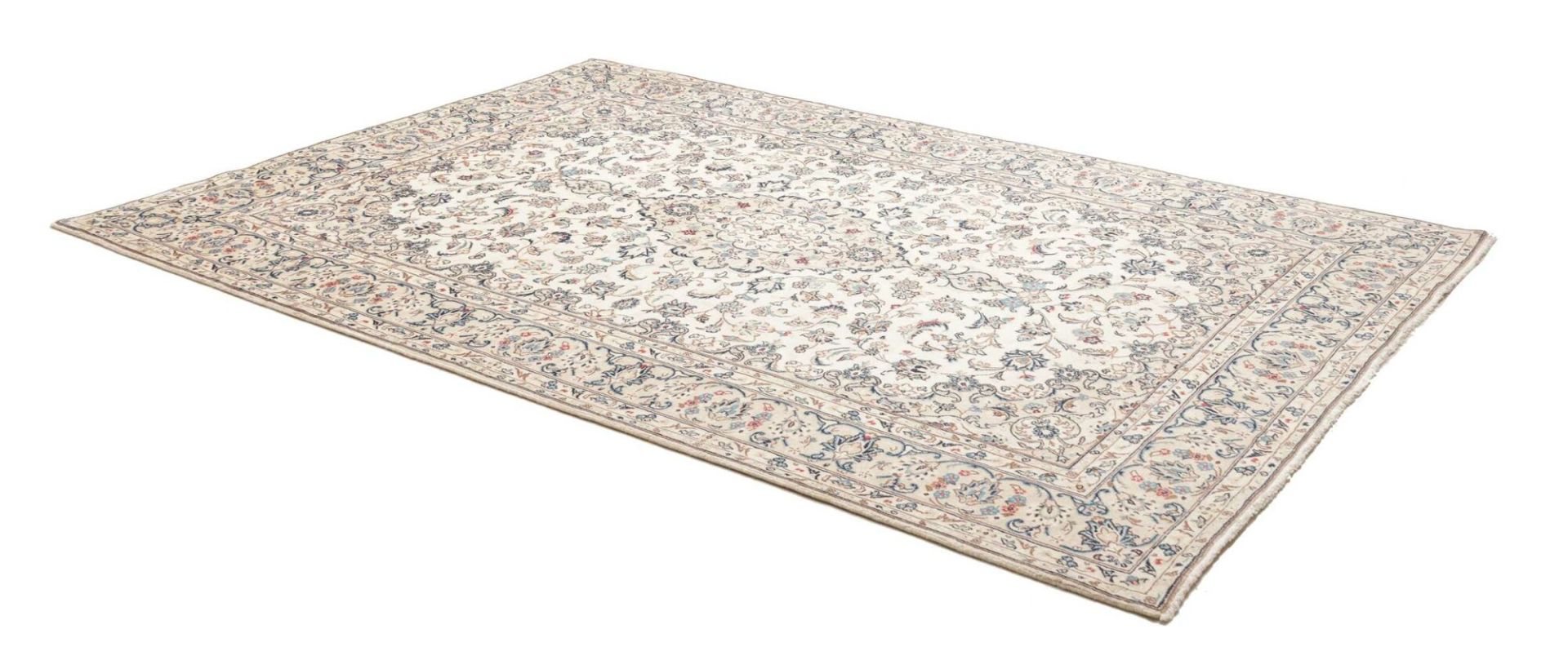 Kashan Perserteppich 204 × 292 cm aus Wolle, handgeknüpft