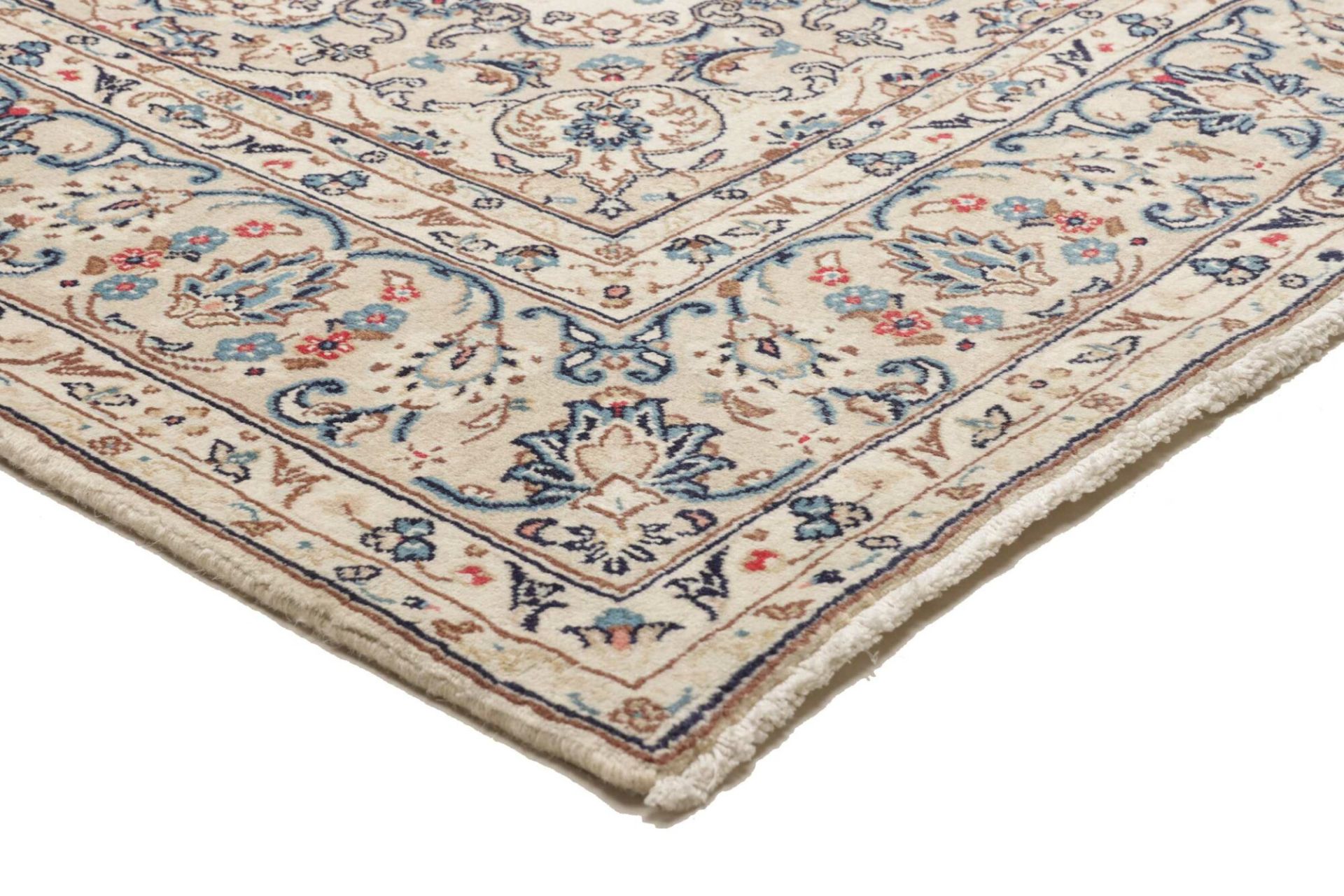Kashan Perserteppich 204 × 292 cm aus Wolle, handgeknüpft