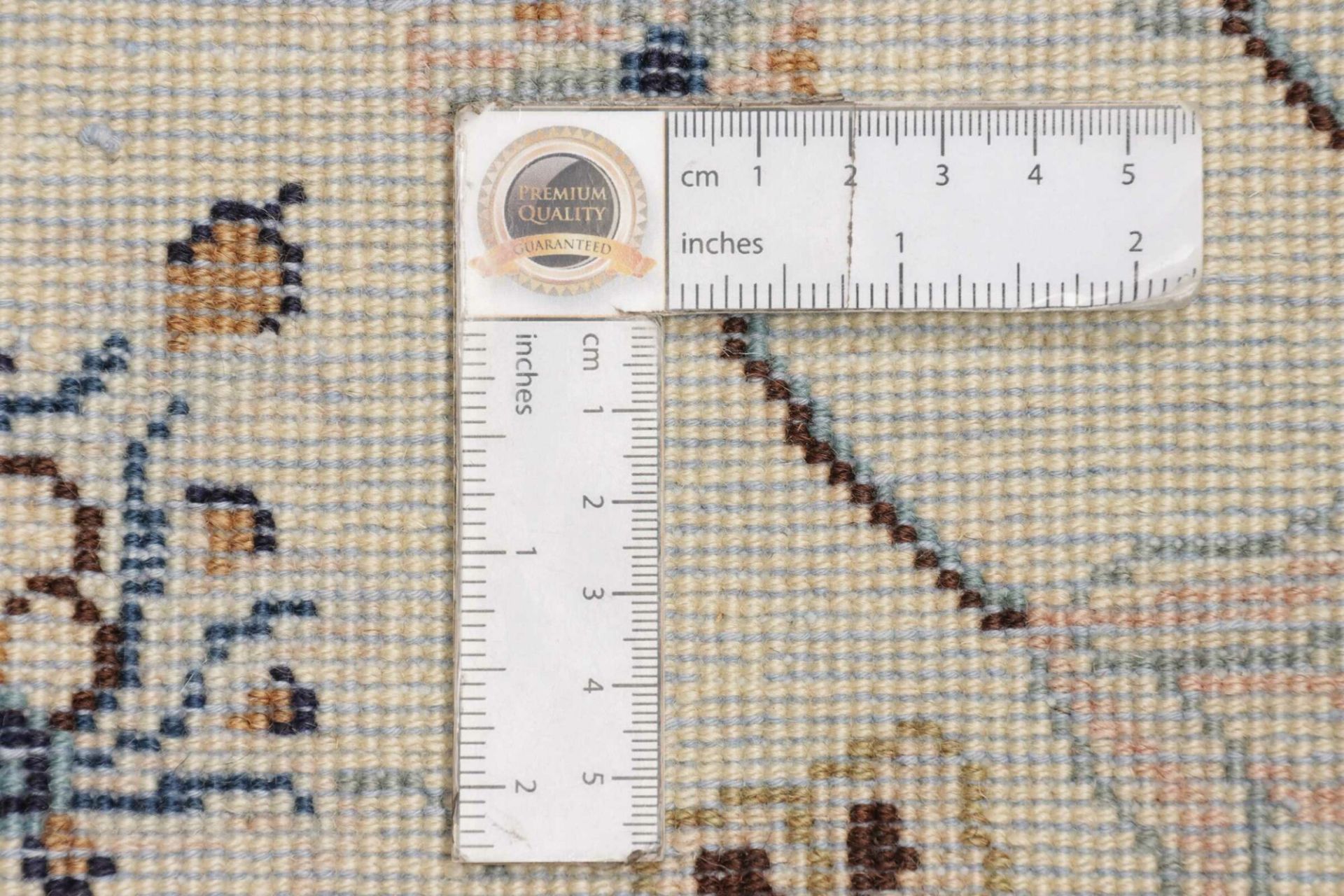 Handgeknüpfter Kashan Perserteppich 199 × 294 cm