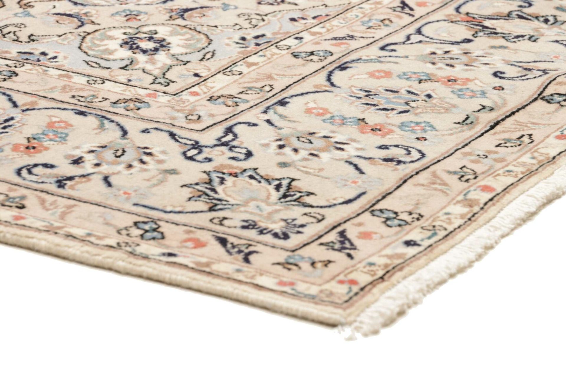 Handgeknüpfter Kashan Perserteppich 194 × 297 cm