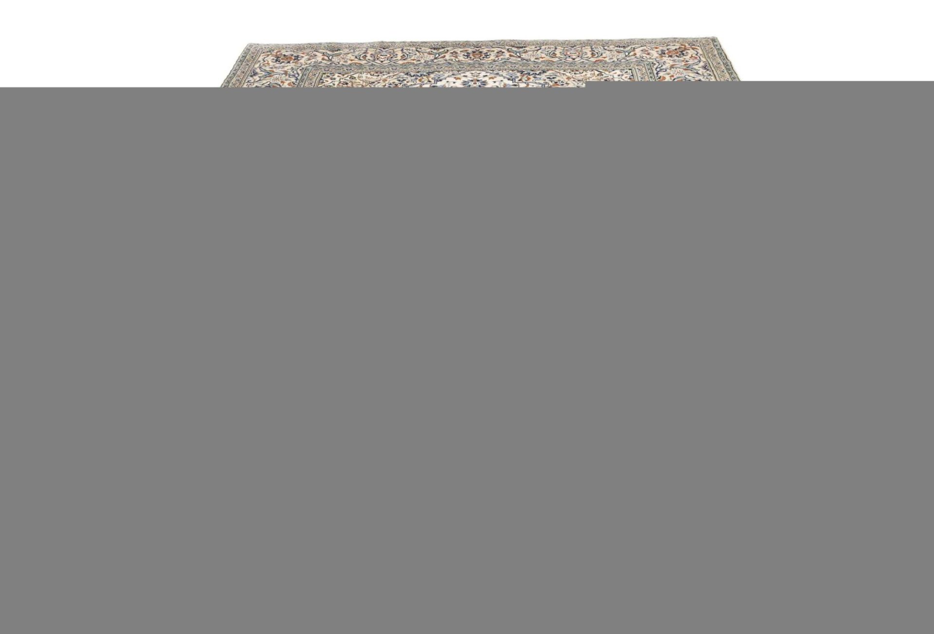 Kashan Perserteppich 201 × 297 cm aus Wolle, handgeknüpft
