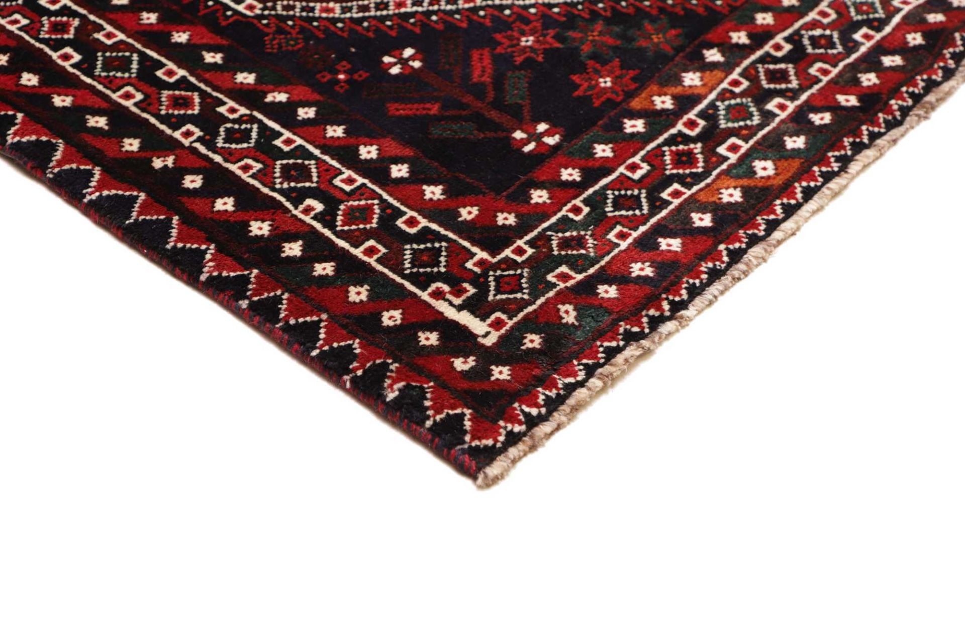 Shiraz Perserteppich aus Iran, 211 × 294 cm