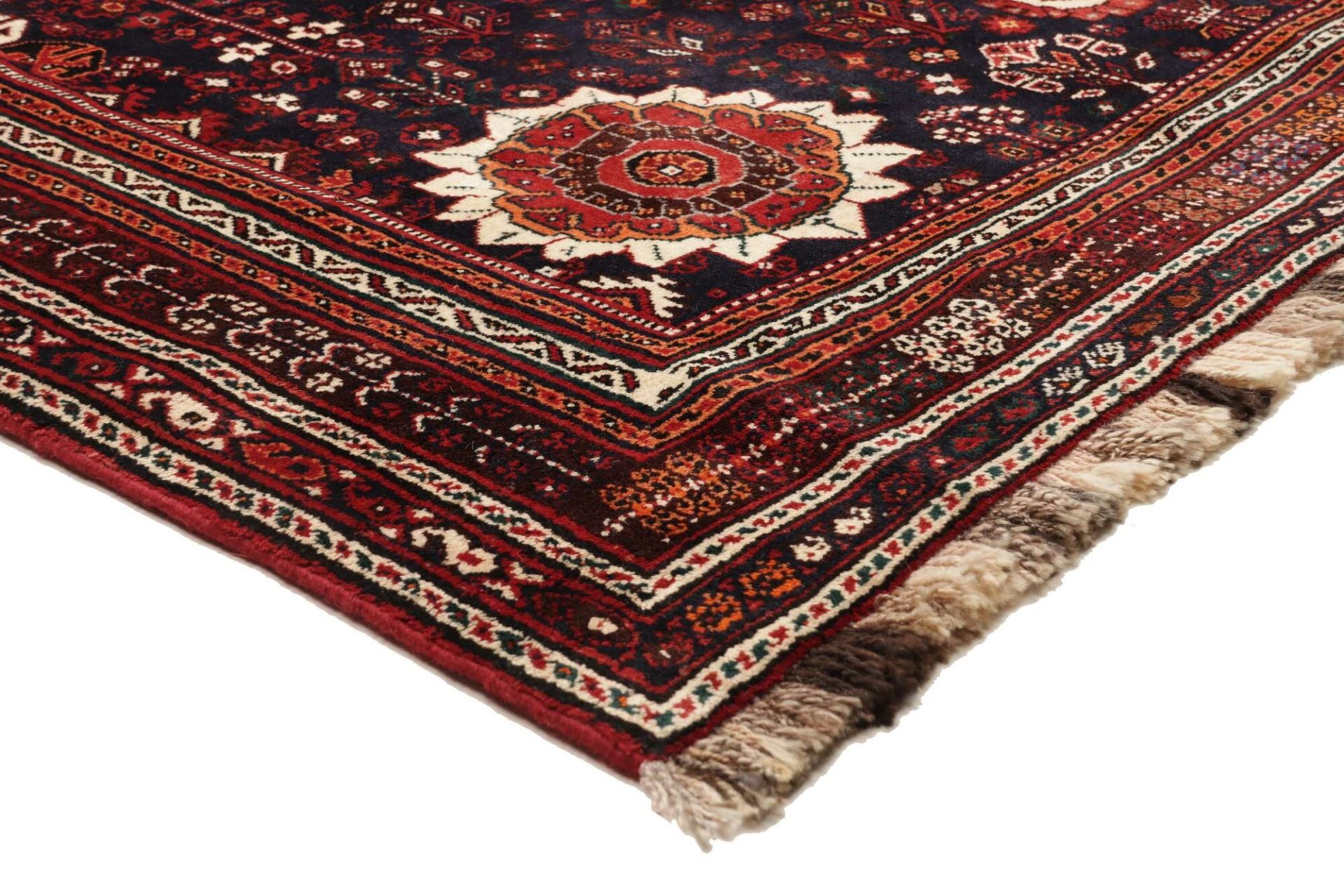 Handgeknüpfter Qashqai Perserteppich 221 × 322 cm
