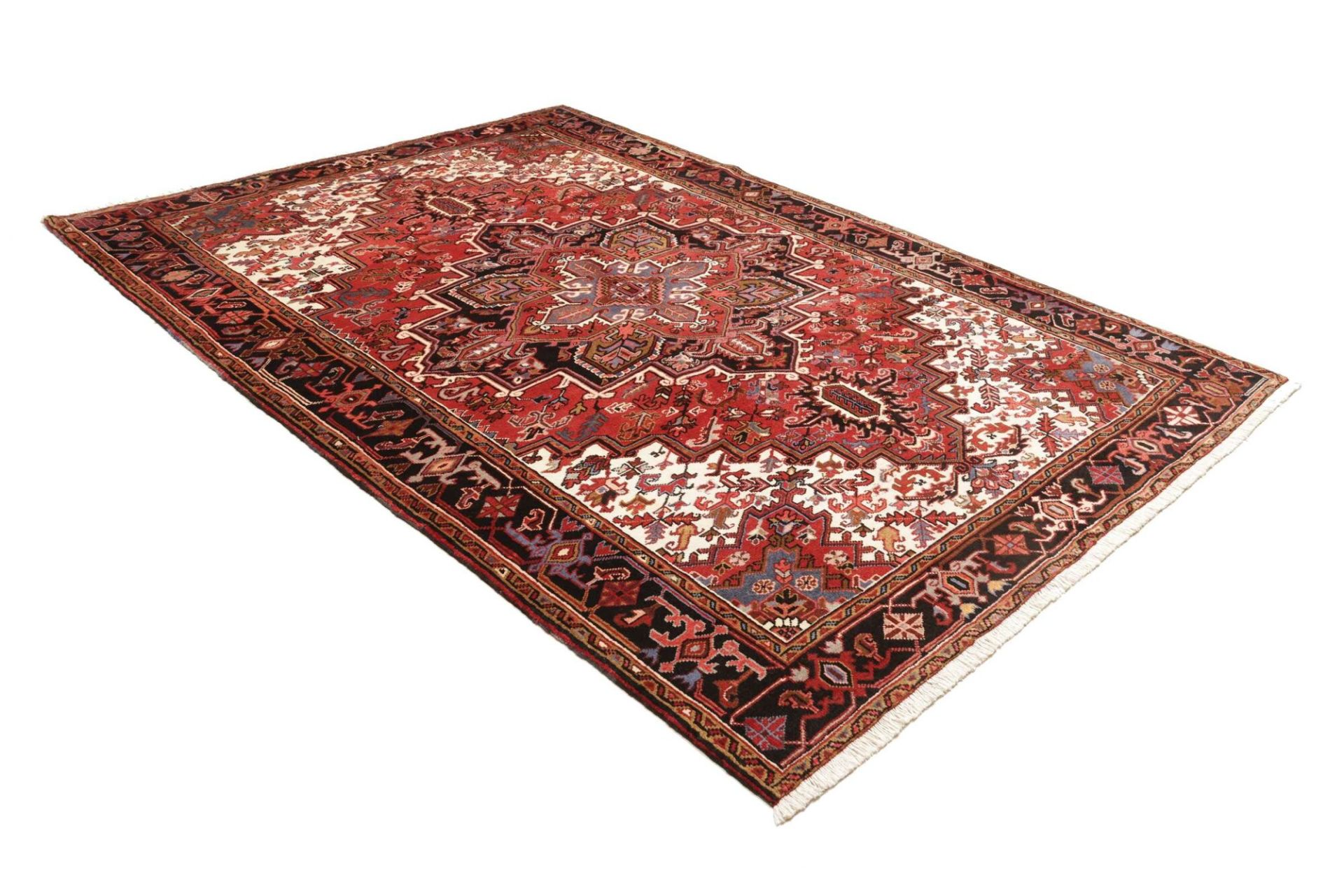 Handgeknüpfter Heriz Perserteppich 211 × 299 cm