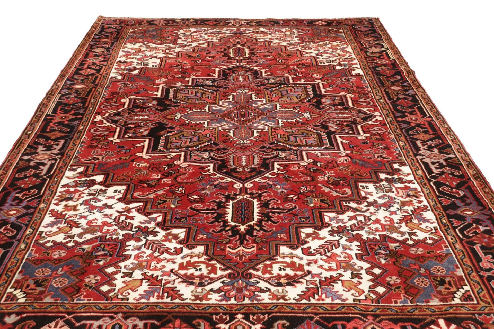 Handgeknüpfter Heriz Perserteppich 211 × 299 cm