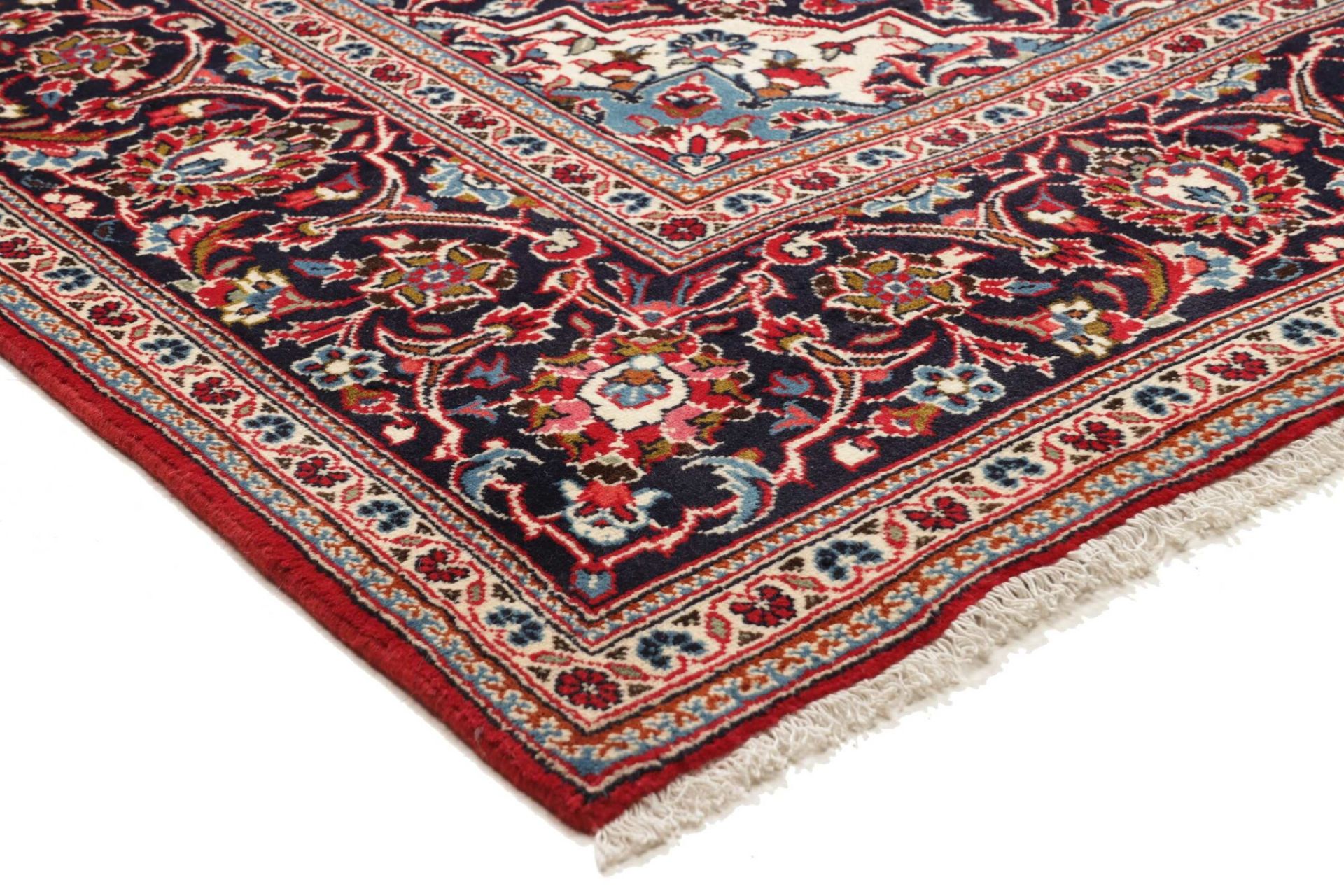 Handgeknüpfter Kashan Perserteppich, 193 × 309 cm, Wolle