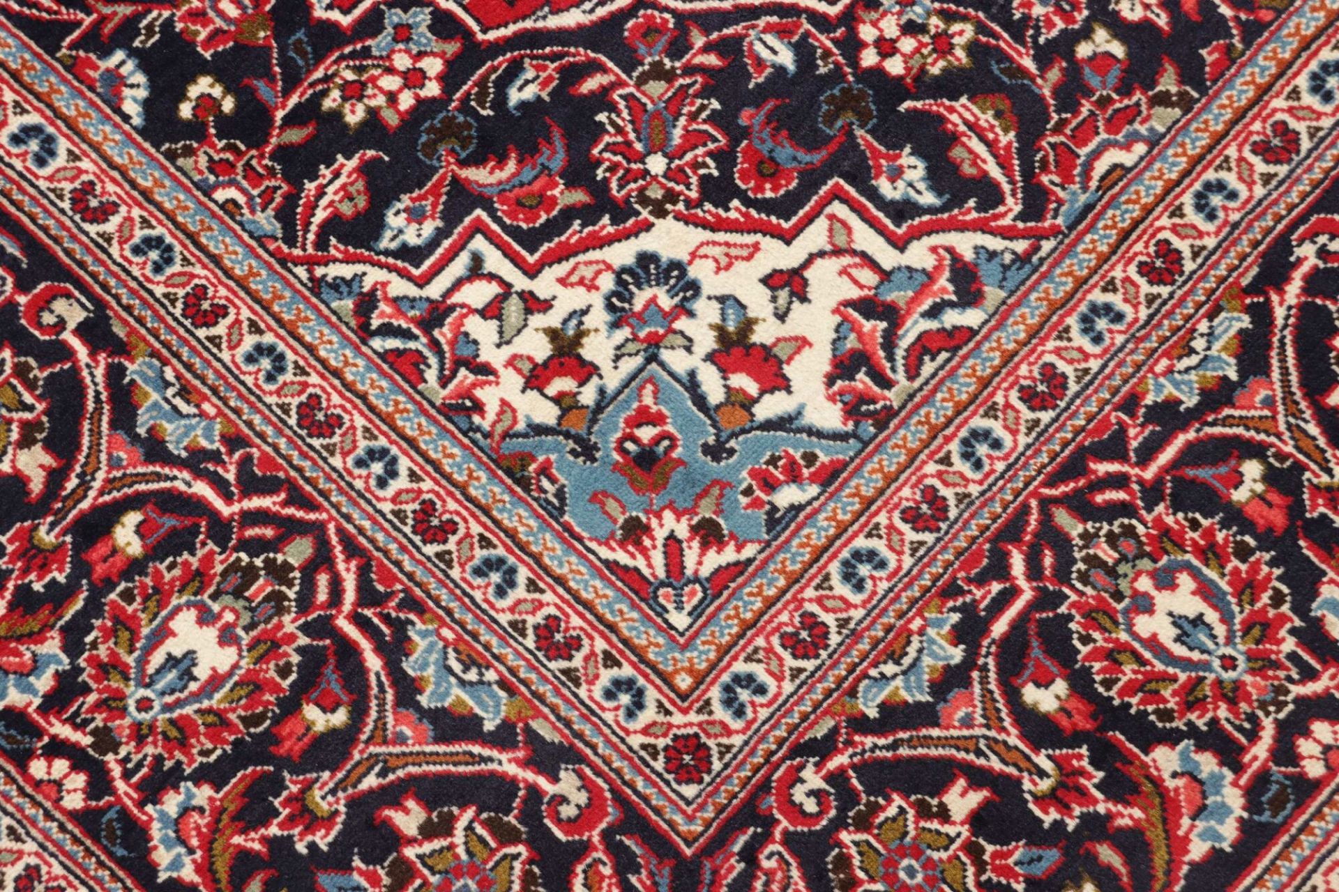 Handgeknüpfter Kashan Perserteppich, 193 × 309 cm, Wolle
