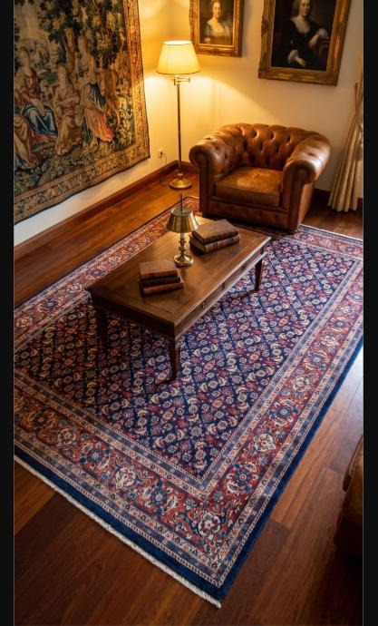 Perserteppich Sarough ca. 320x230cm Wolle handgeknüpft