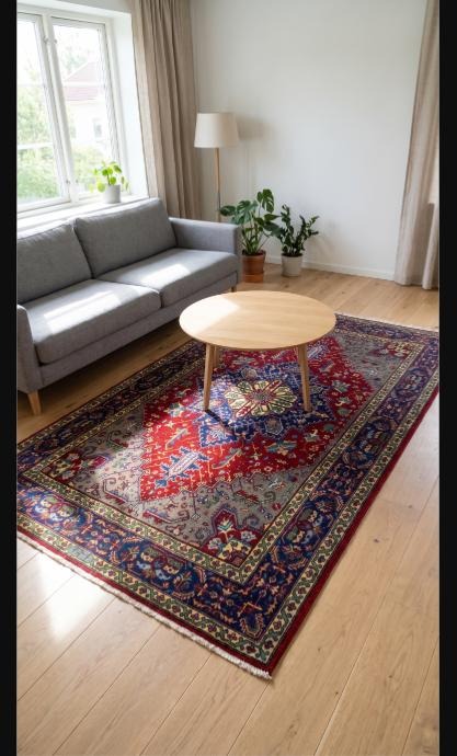 Perserteppich Täbriz 243x167 cm Wolle handgeknüpft