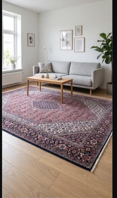 Perserteppich Bidjar 251x175 cm Schurwolle handgeknuepft