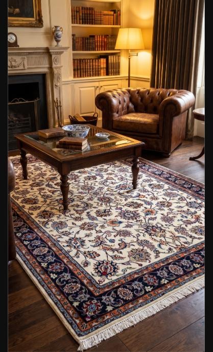 Perserteppich Tabriz 326 x 246 cm Wolle handgeknüpft