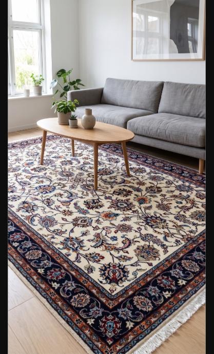 Perserteppich Tabriz 326 x 246 cm Wolle handgeknüpft