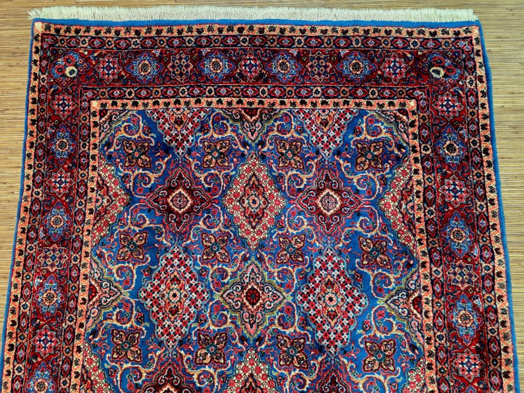 Perserteppich Farahan 235 x 154 cm Schurwolle handgeknüpft