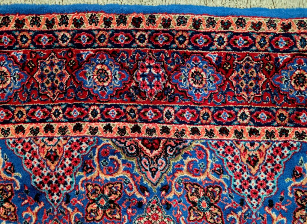 Perserteppich Farahan 235 x 154 cm Schurwolle handgeknüpft