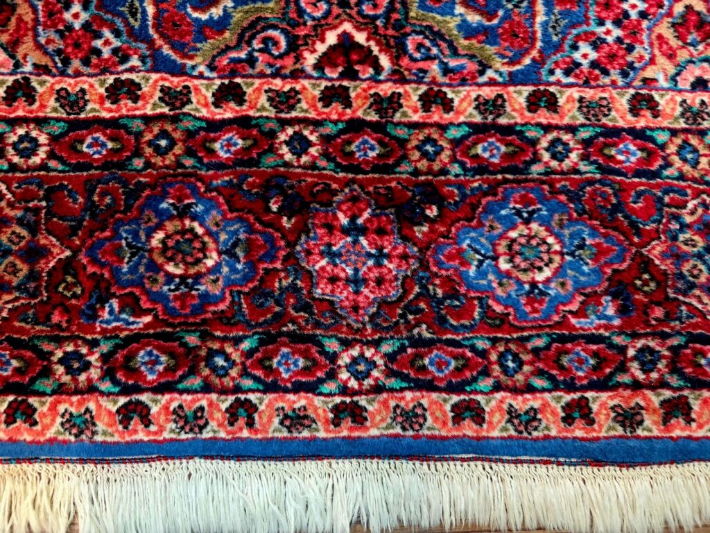 Perserteppich Farahan 235 x 154 cm Schurwolle handgeknüpft