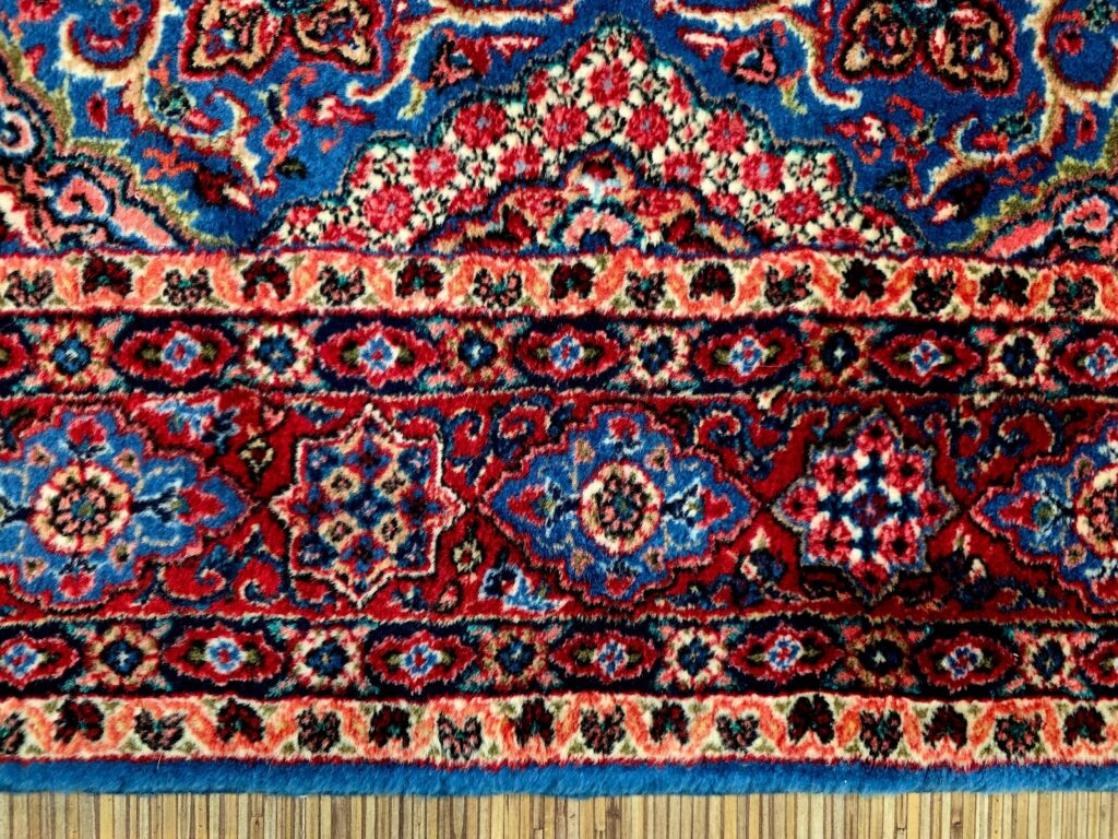 Perserteppich Farahan 235 x 154 cm Schurwolle handgeknüpft