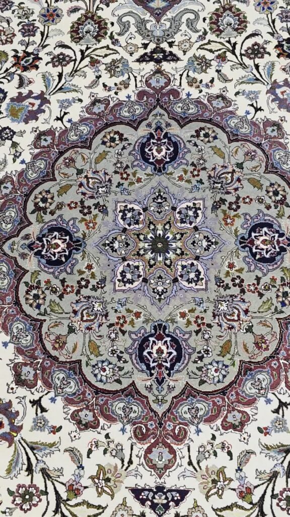 Perserteppich Tabriz 355 x 252 cm Schurwolle handgeknüpft