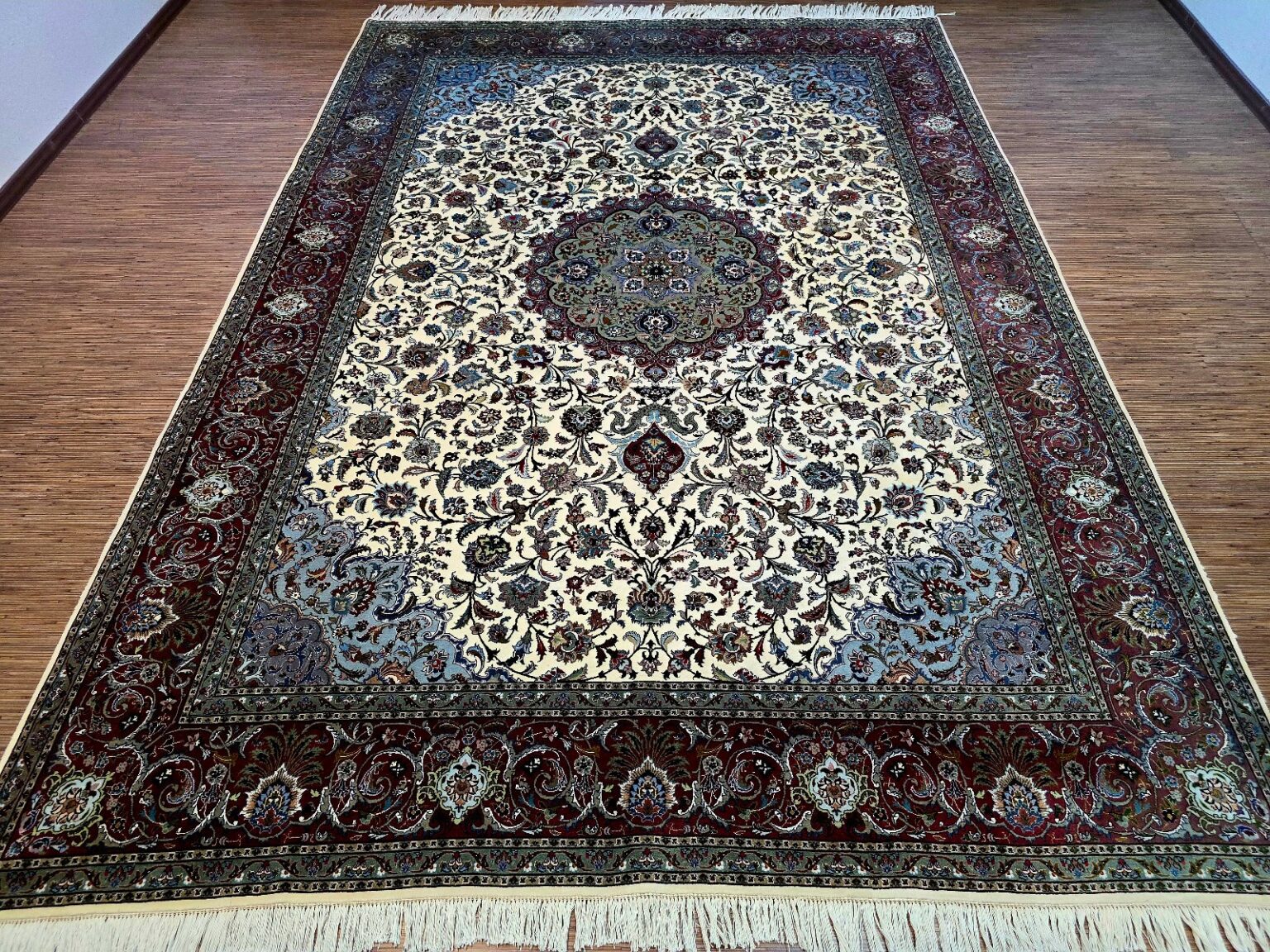 Perserteppich Tabriz 355 x 252 cm Schurwolle handgeknüpft