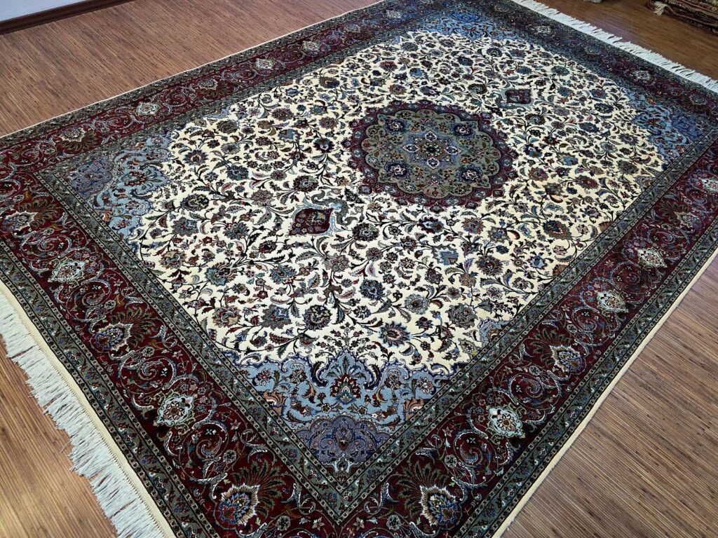 Perserteppich Tabriz 355 x 252 cm Schurwolle handgeknüpft