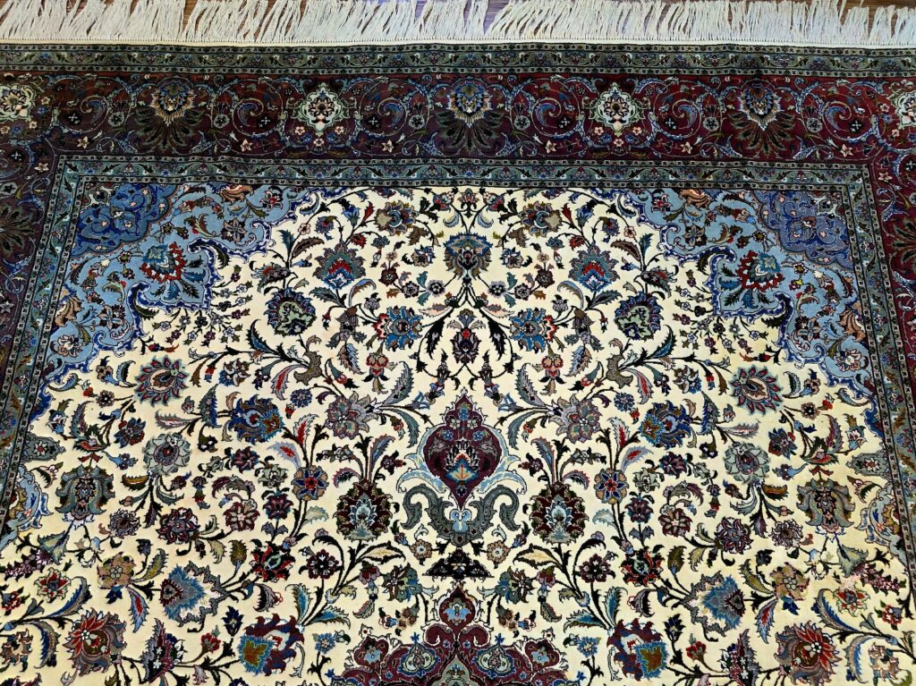 Perserteppich Tabriz 355 x 252 cm Schurwolle handgeknüpft