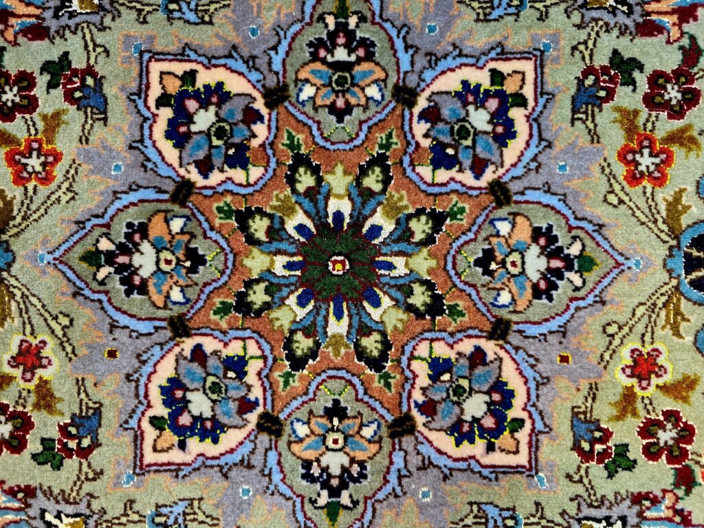 Perserteppich Tabriz 355 x 252 cm Schurwolle handgeknüpft