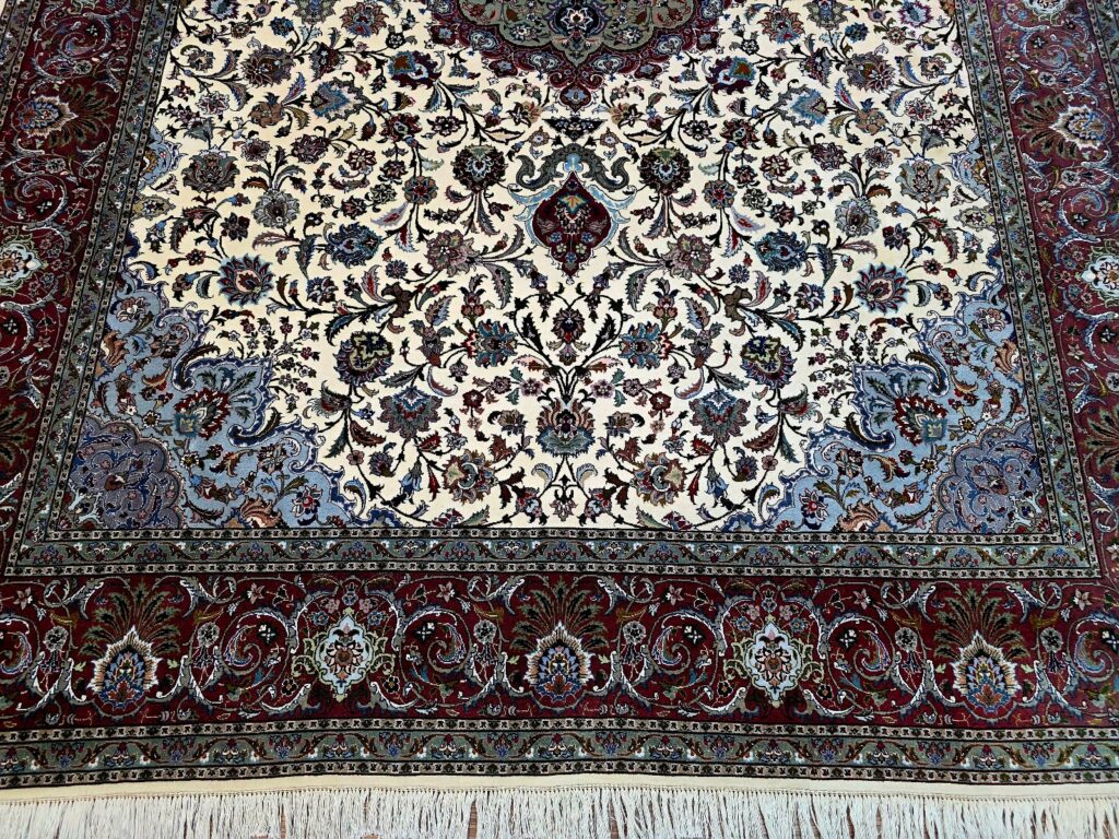 Perserteppich Tabriz 355 x 252 cm Schurwolle handgeknüpft
