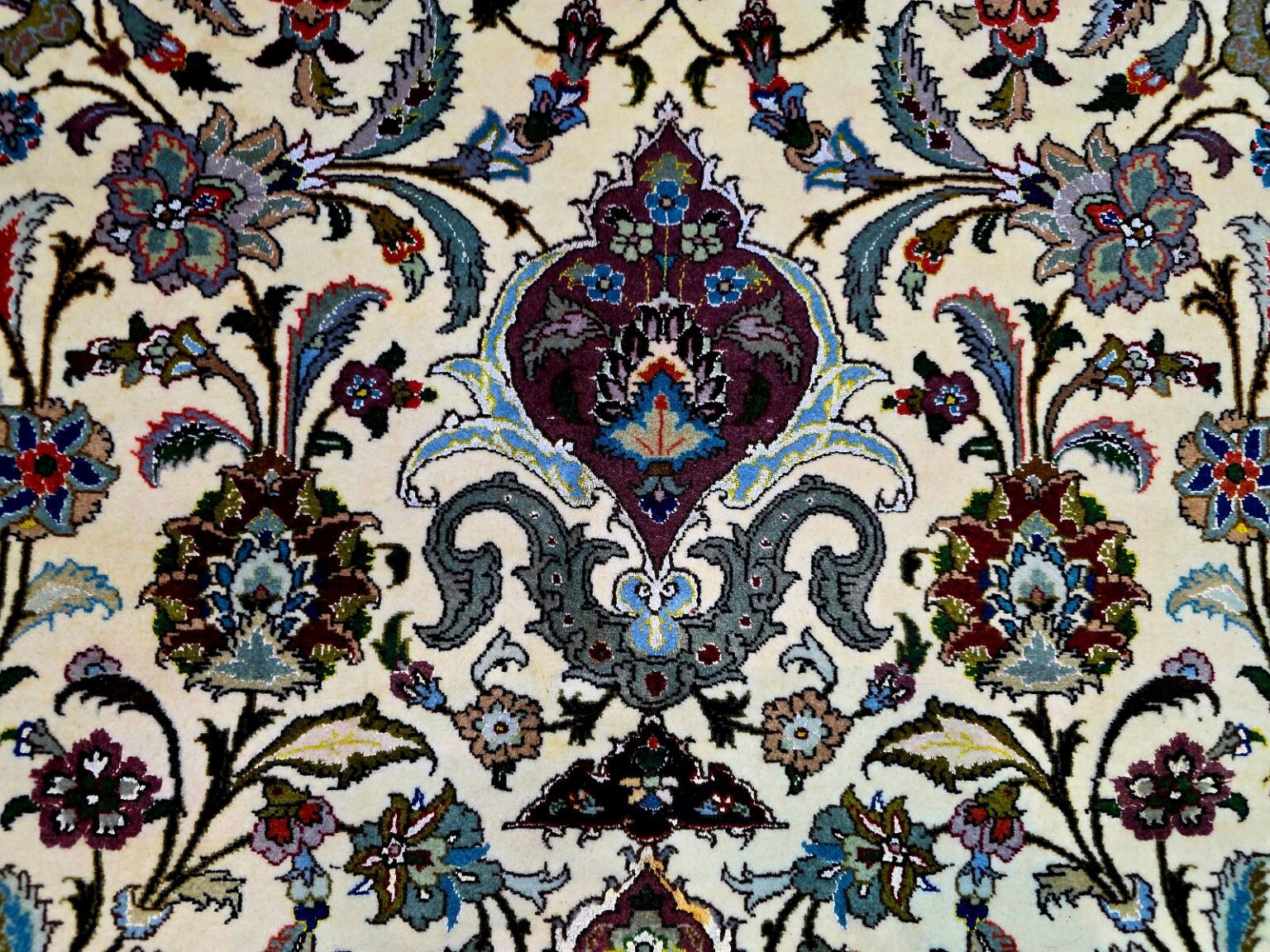 Perserteppich Tabriz 355 x 252 cm Schurwolle handgeknüpft
