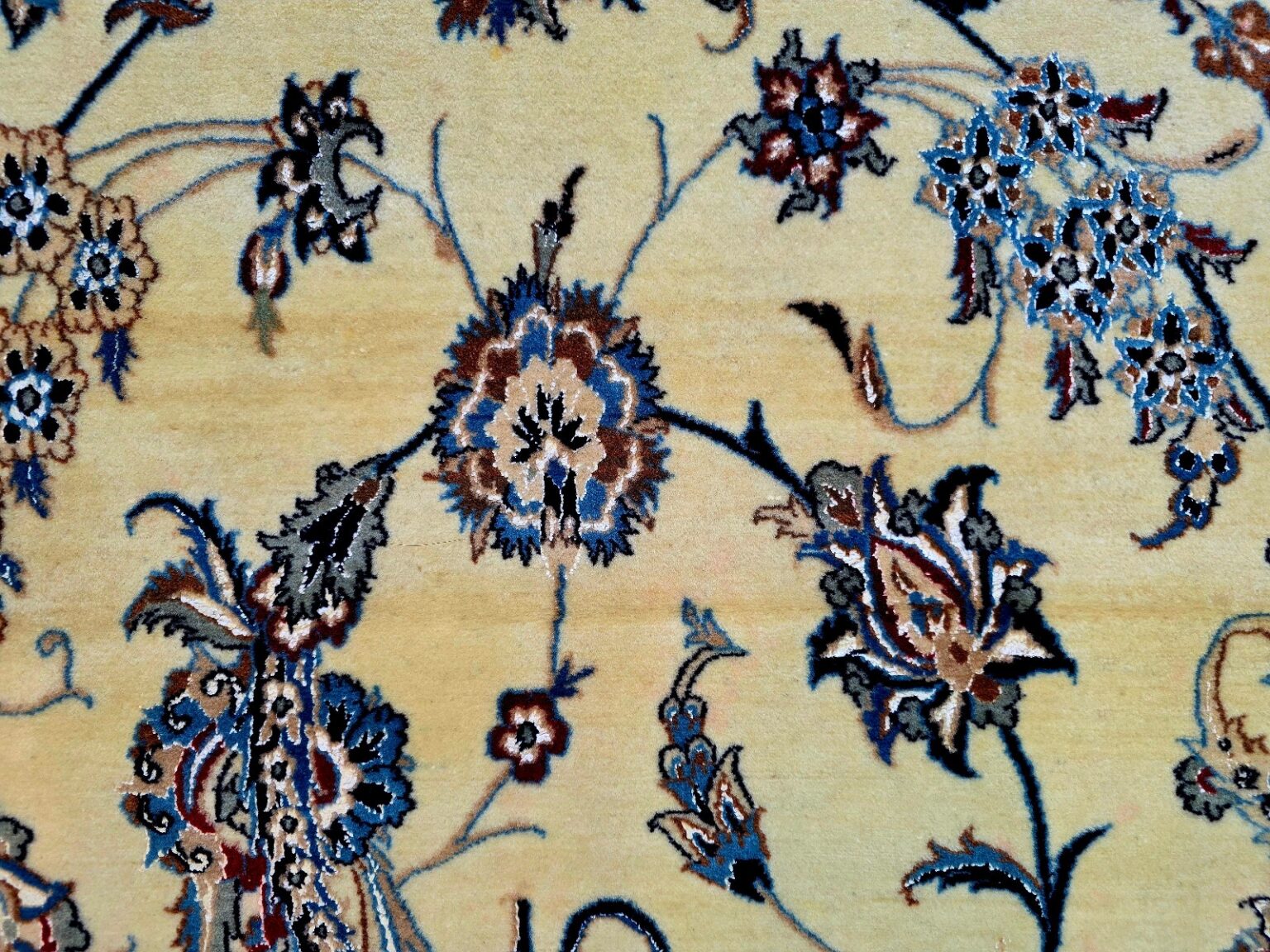 Perserteppich Nain 355 x 252 cm Schurwolle handgeknüpft