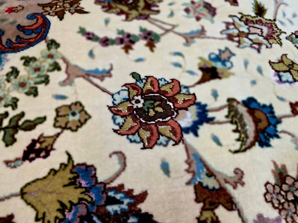 Perserteppich Tabriz 302 x 204 cm Schurwolle handgeknüpft